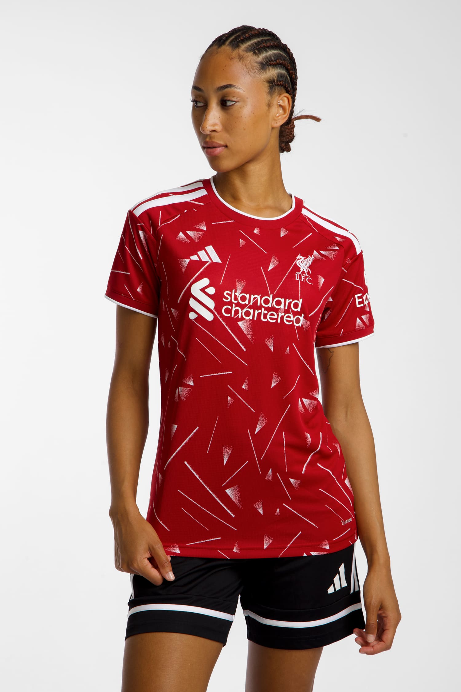 Image of adidas Liverpool FC Home Replica Damen Fussballtrikot 26/27 Rot, Damen, Größe: L