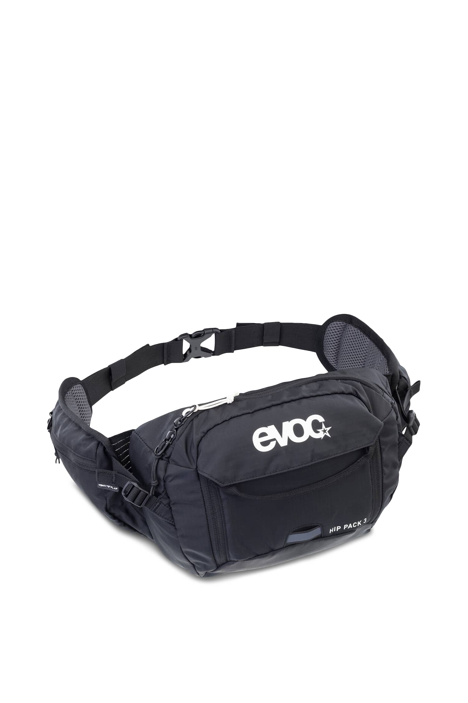 Evoc 3 L Gürteltasche Schwarz, Herren, Größe: ONE SIZE