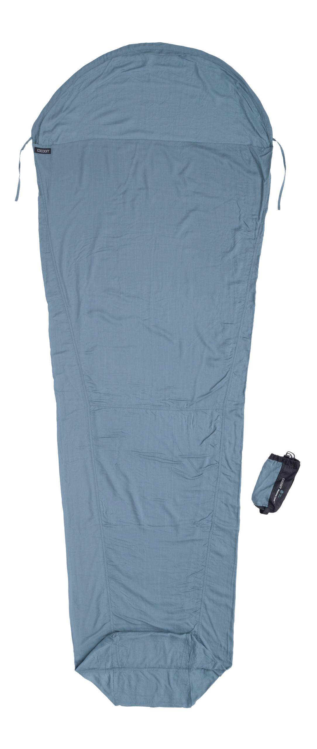 Cocoon MummyLiner Lyocell Hüttenschlafsack Grün, Herren, Größe: 0