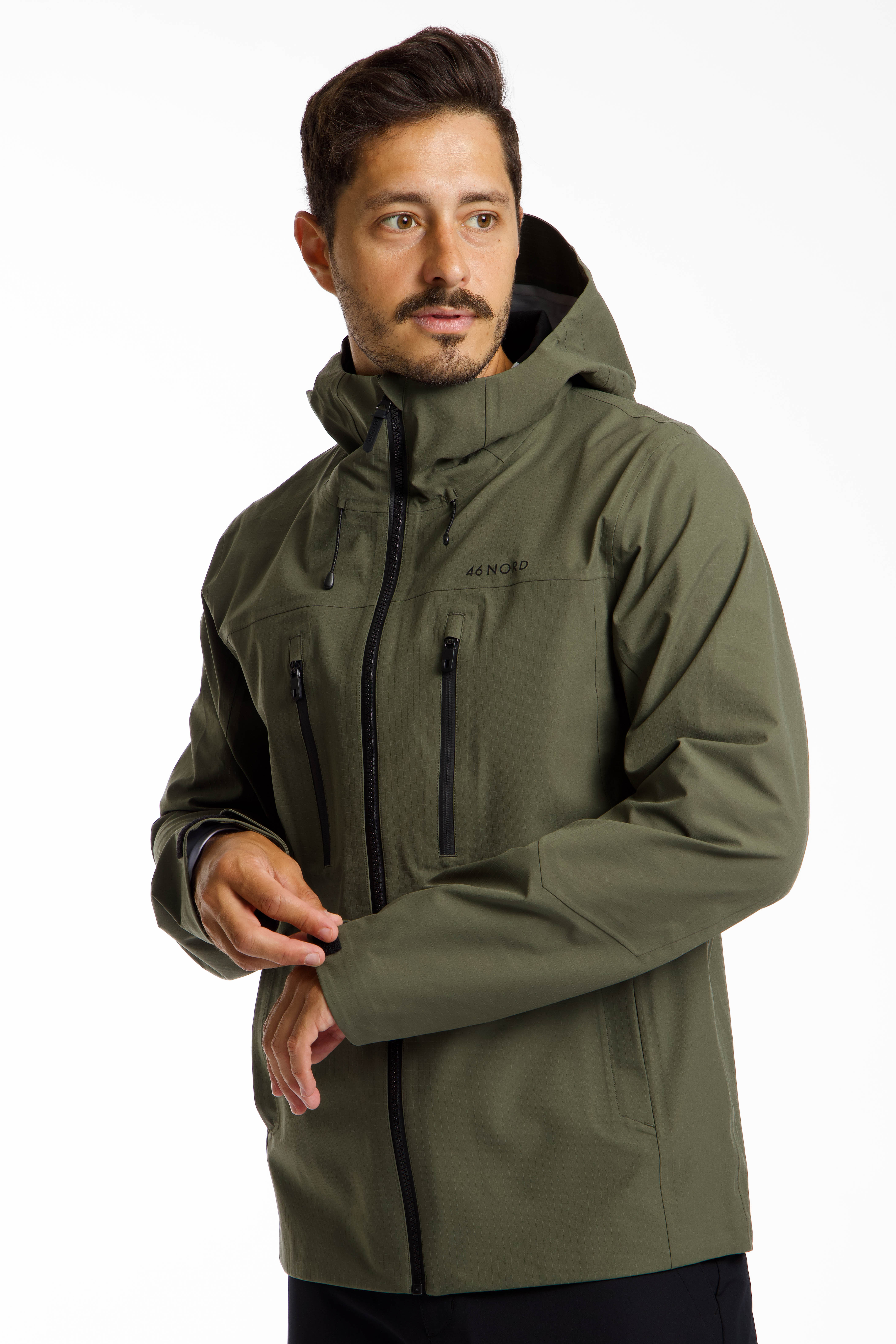 46 NORD Titlis 3L Herren Outdoorjacke Olive, Herren, Größe: M