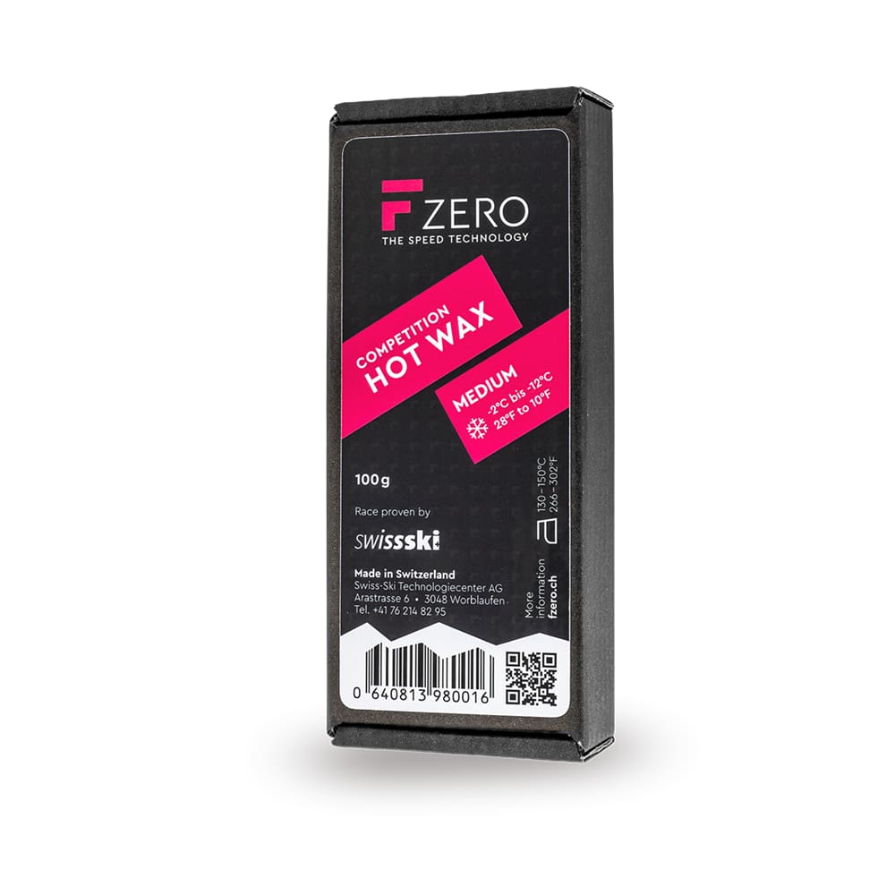 Image of FZero Hot Competition Red 100 g Wachs Rot, Herren, Größe: ONE SIZE