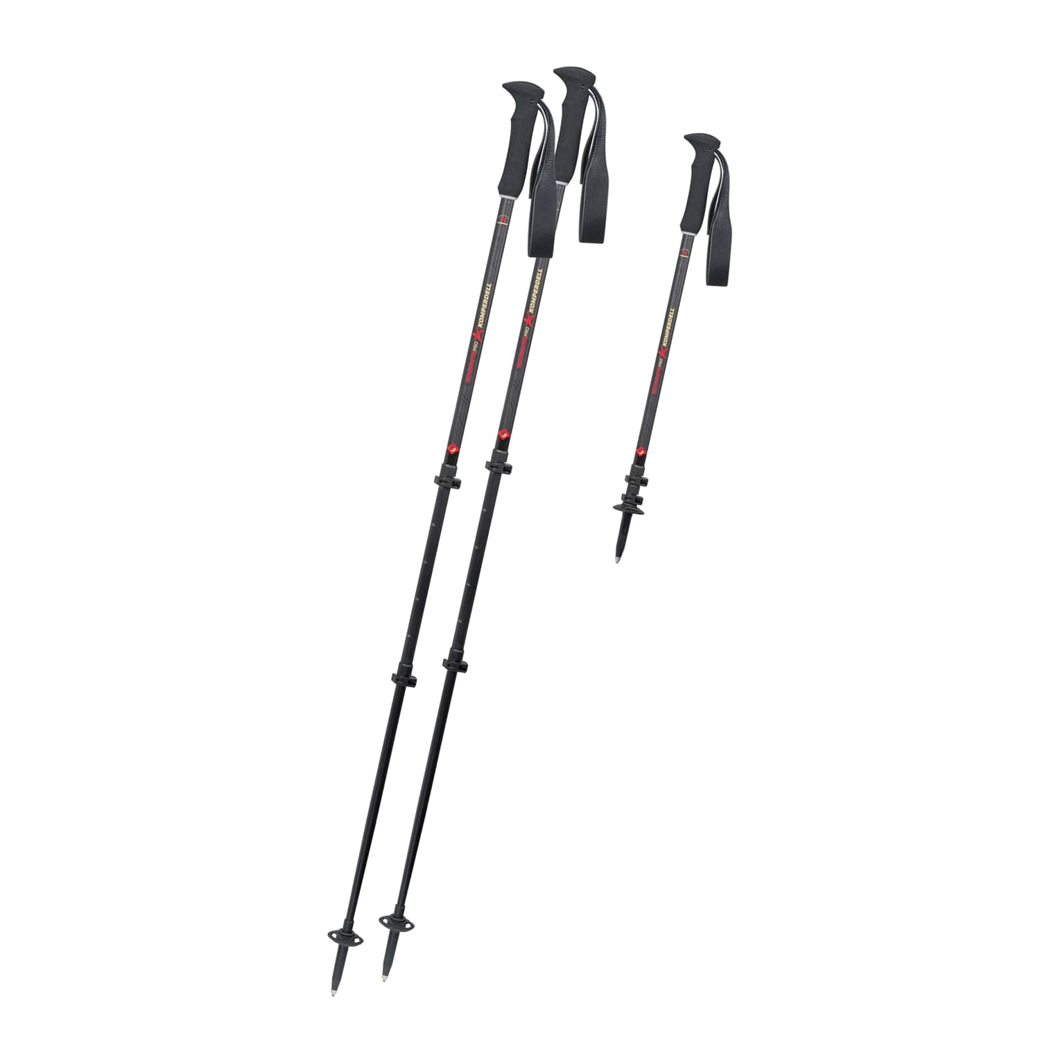 Komperdell Ridgemaster Pro Wanderstock Schwarz, Herren, Größe: 0