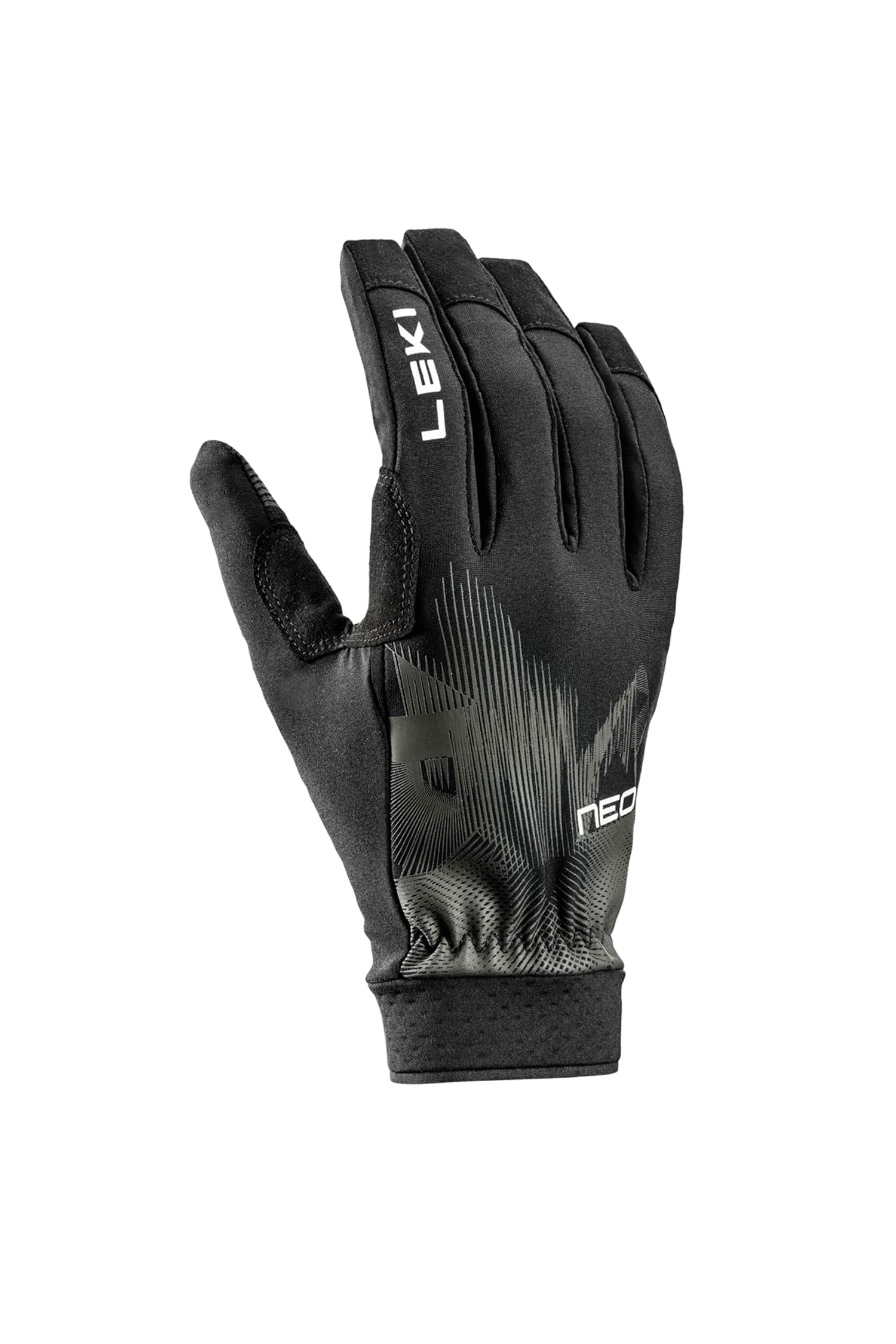 LEKI Neotrail Trailrunning Handschuh Schwarz, Herren, Größe: 7