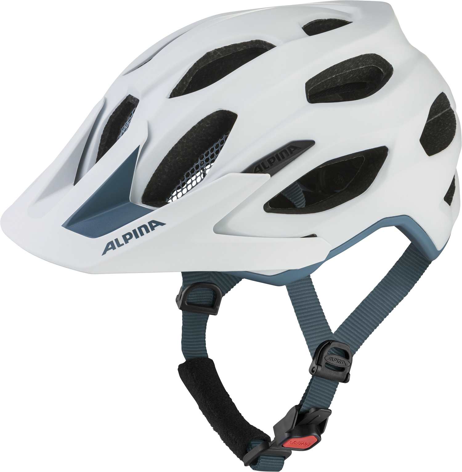 ALPINA Carapax 2.0 Velohelm Weiss, Herren, Größe: 52-57