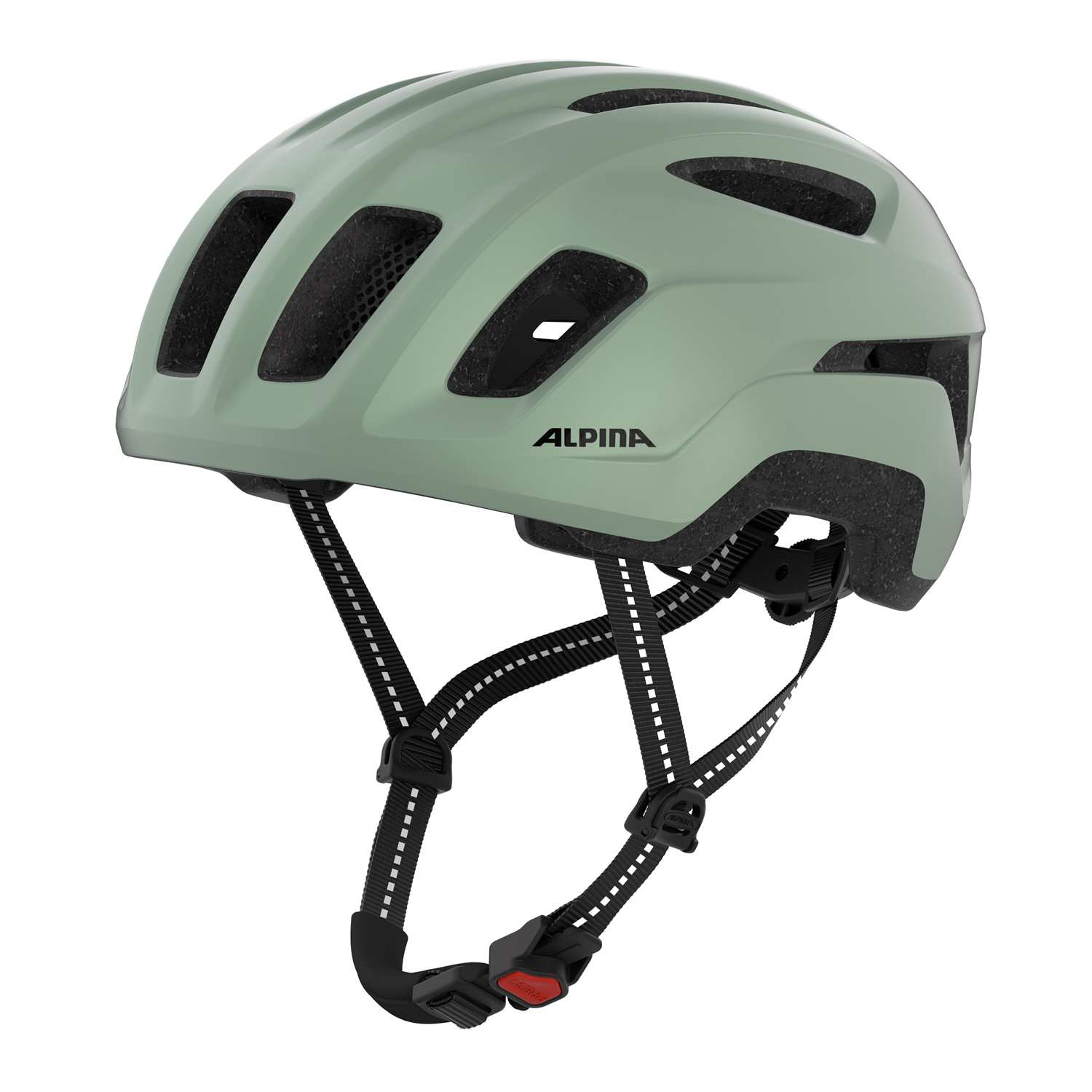 ALPINA Paranus Urban Velohelm Grün, Herren, Größe: 59-62