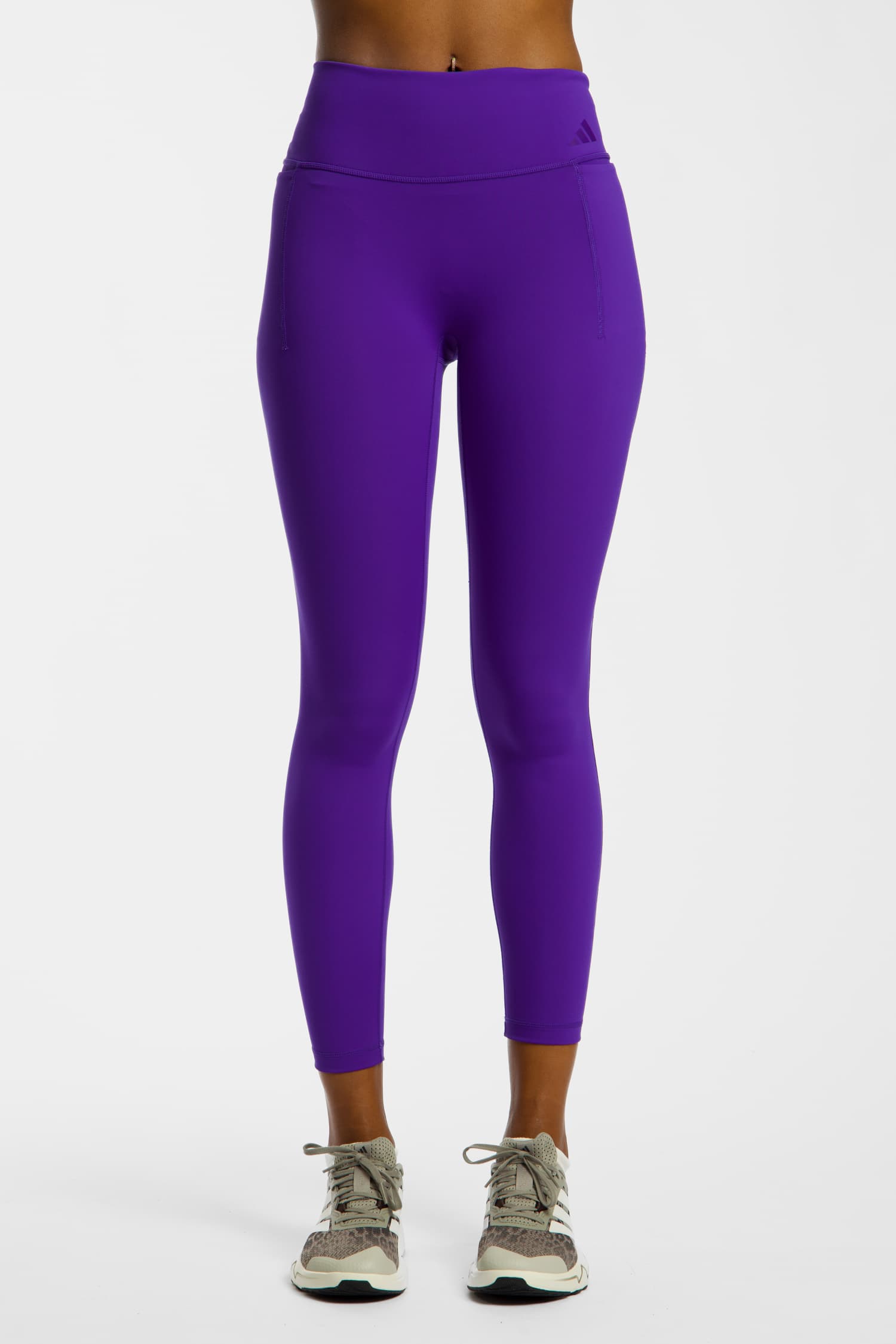 Image of adidas Optime Workout Damen 7/8 Tight Lila, Damen, Größe: L