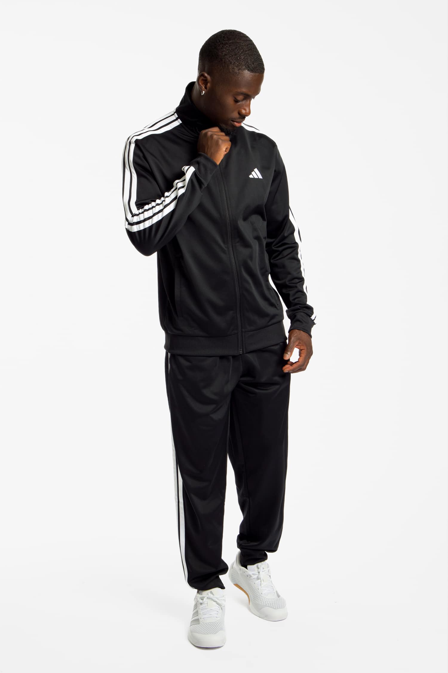 Image of adidas Dayready Herren Trainingsanzug Schwarz, Herren, Größe: L