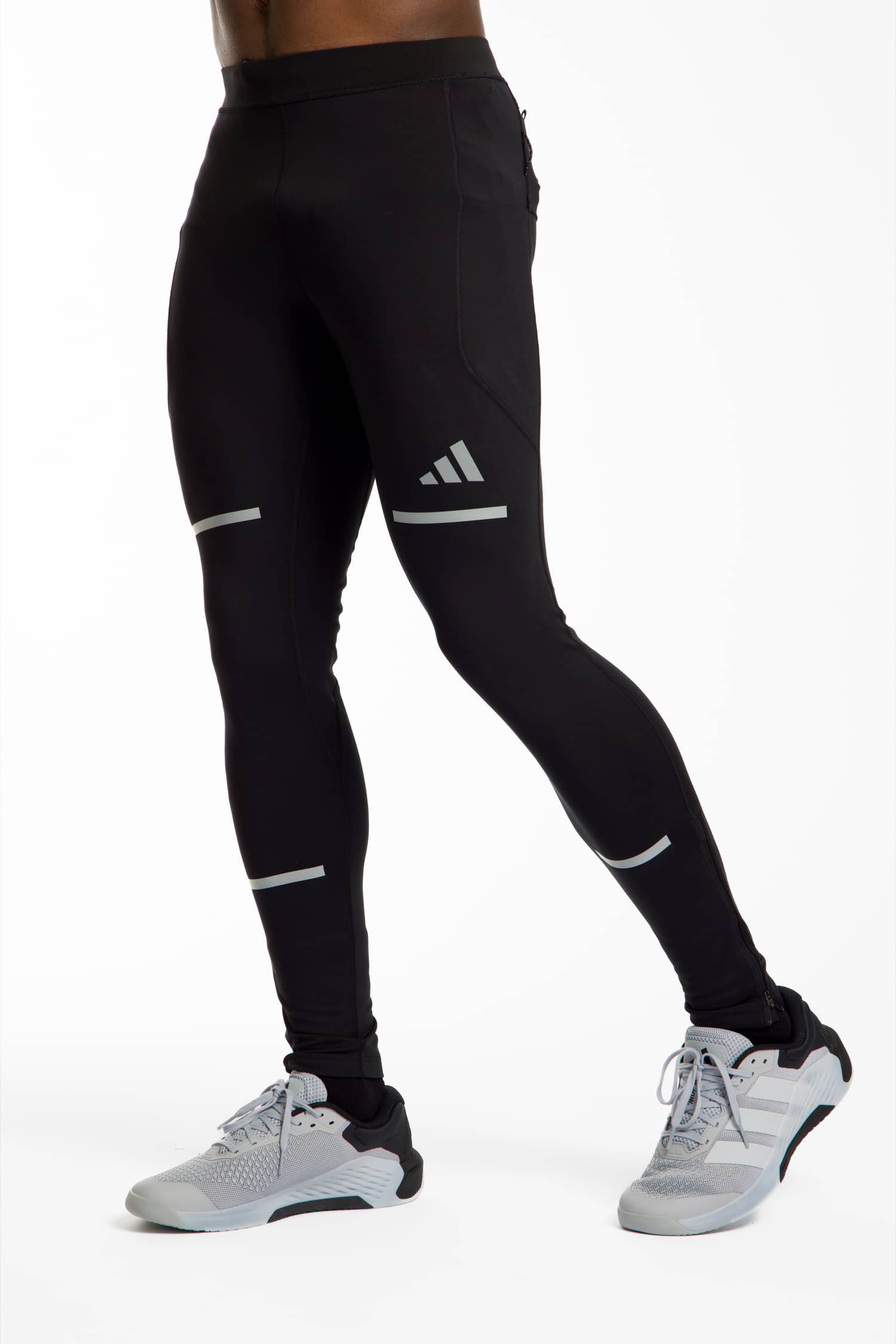Image of adidas adi365 Running Warm Herren Tight Schwarz, Herren, Größe: L
