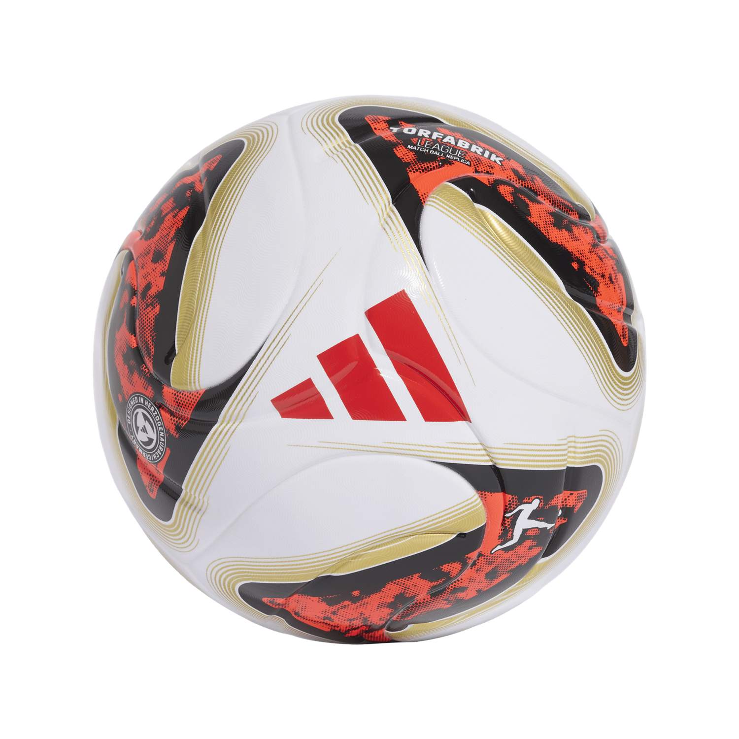 adidas Bundesliga 26/27 Torfabrik League Fussball Weiss, , Größe: 4