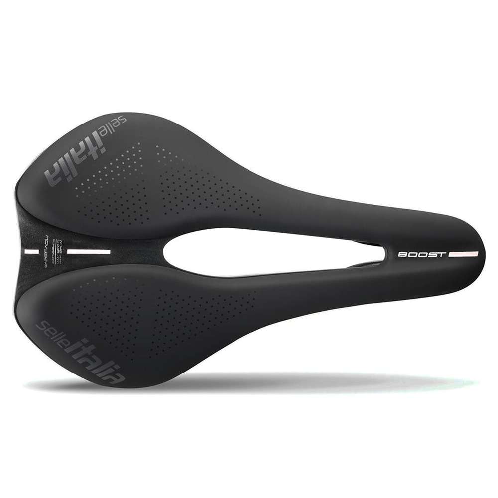 Selle Italia Novus Boost Evo Sattel Schwarz, Herren, Größe: ONE SIZE