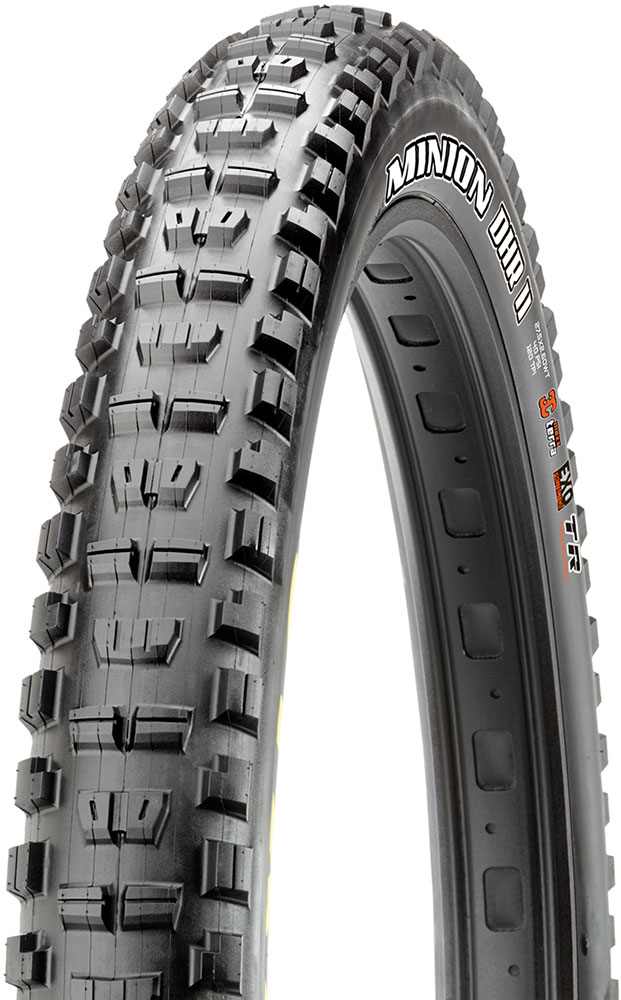 Maxxis Minion DHR II DD TR 3C Terra E-25 29 x 2.40 WT Fahrradreifen Schwarz, Herren, Größe: ONE SIZE