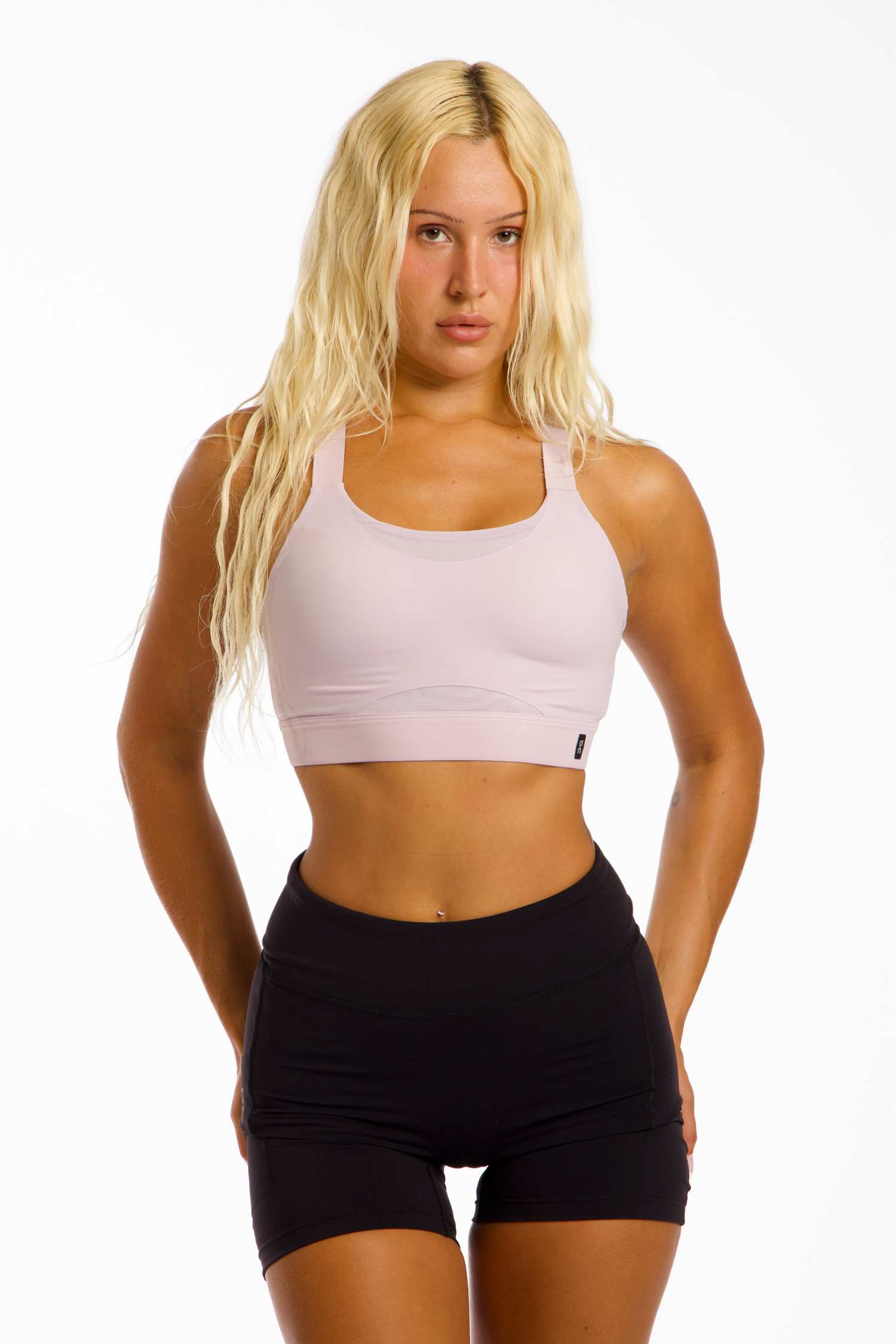 ON Performance Medium Damen Sport-BH Rosa, Damen, Größe: S