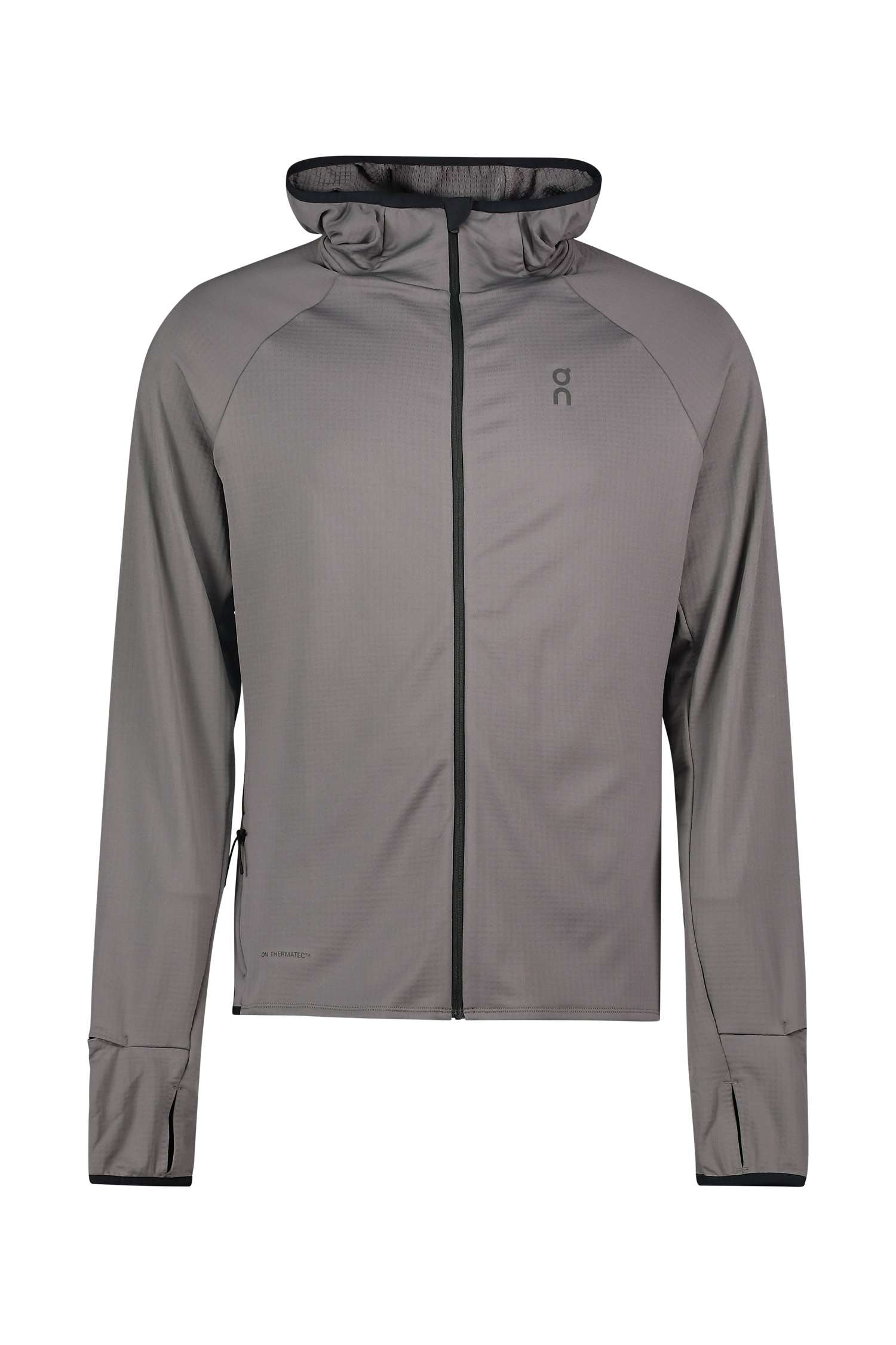 Image of ON Climate Zip Hoodie Herren Longsleeve Grau, Herren, Größe: L