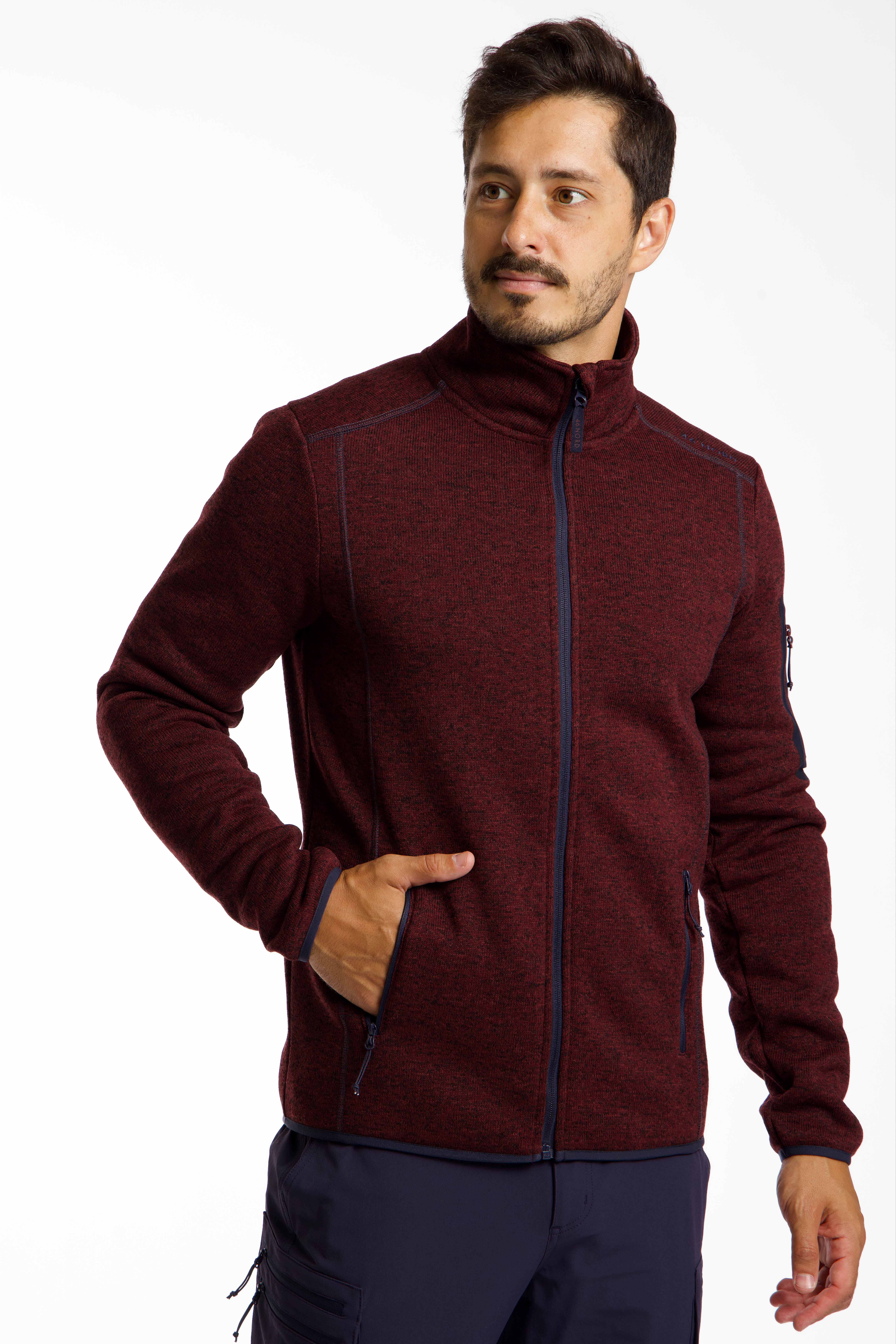 Image of 46 NORD Herren Midlayer Lila, Herren, Größe: L