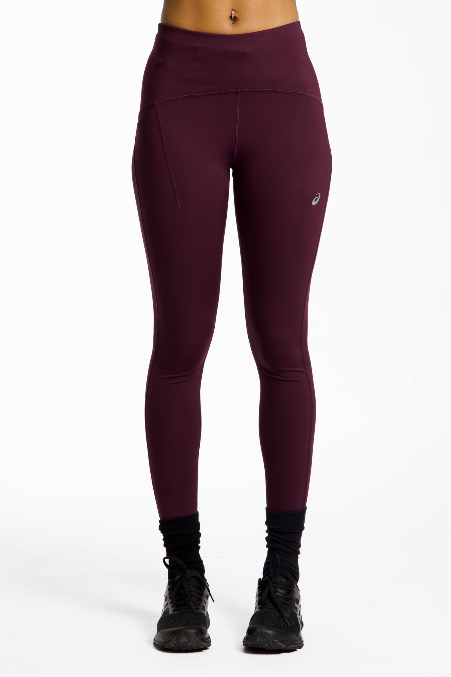 Image of ASICS Road High Waist Damen Tight Undefined Color, Damen, Größe: L
