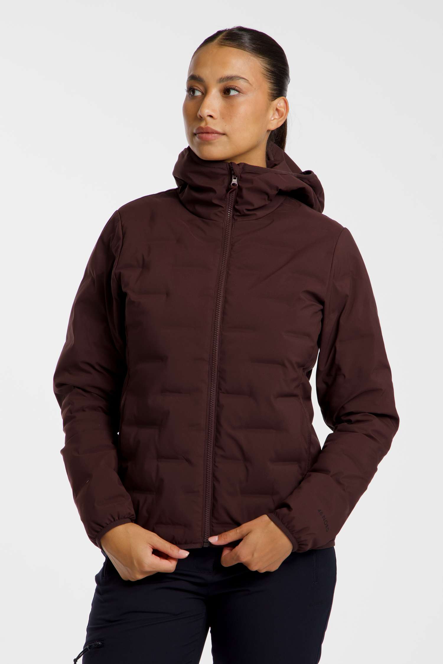 Image of 46 NORD Damen Daunenjacke Bordeaux, Damen, Größe: 36
