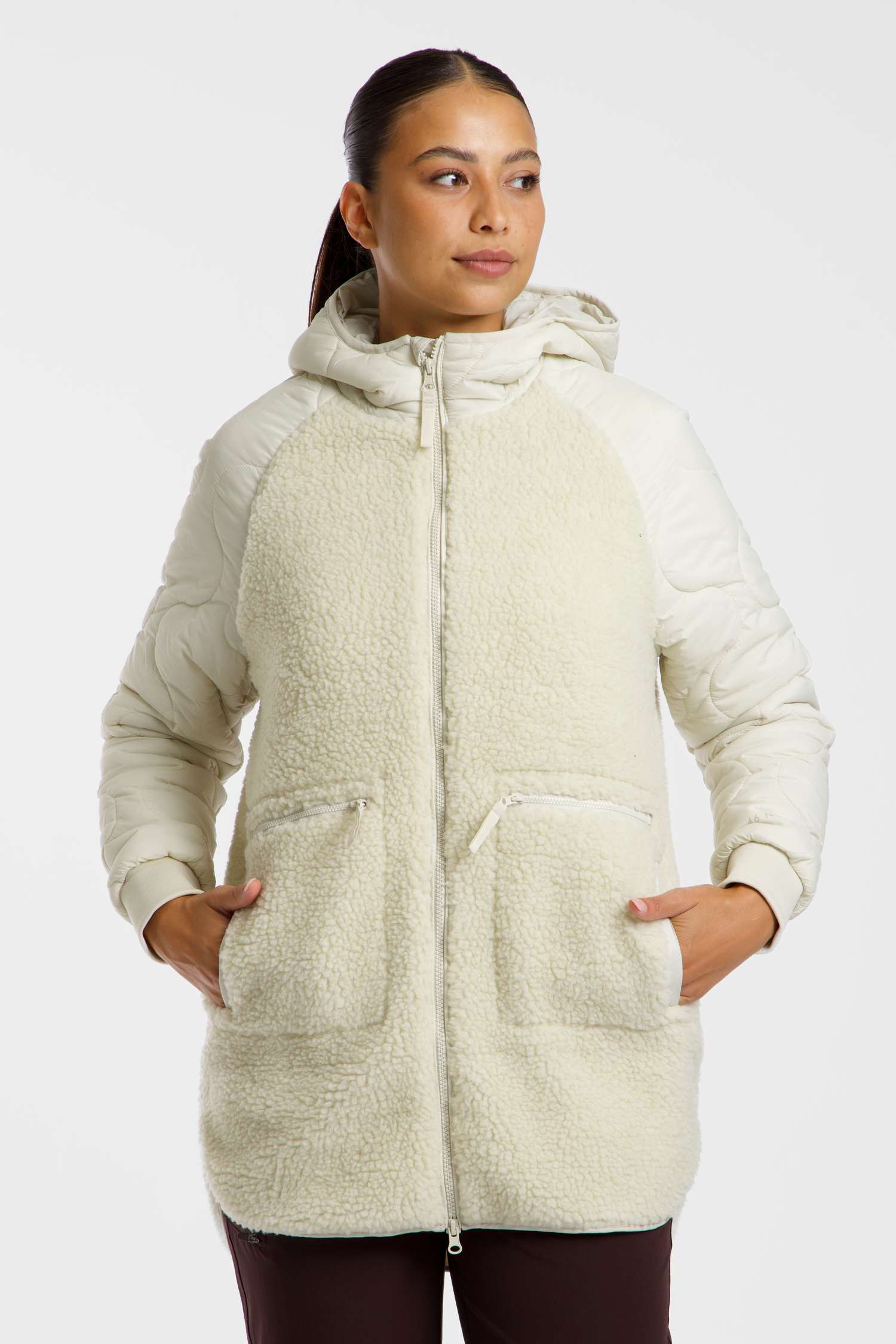 Image of 46 NORD Damen Mantel Offwhite, Damen, Größe: L
