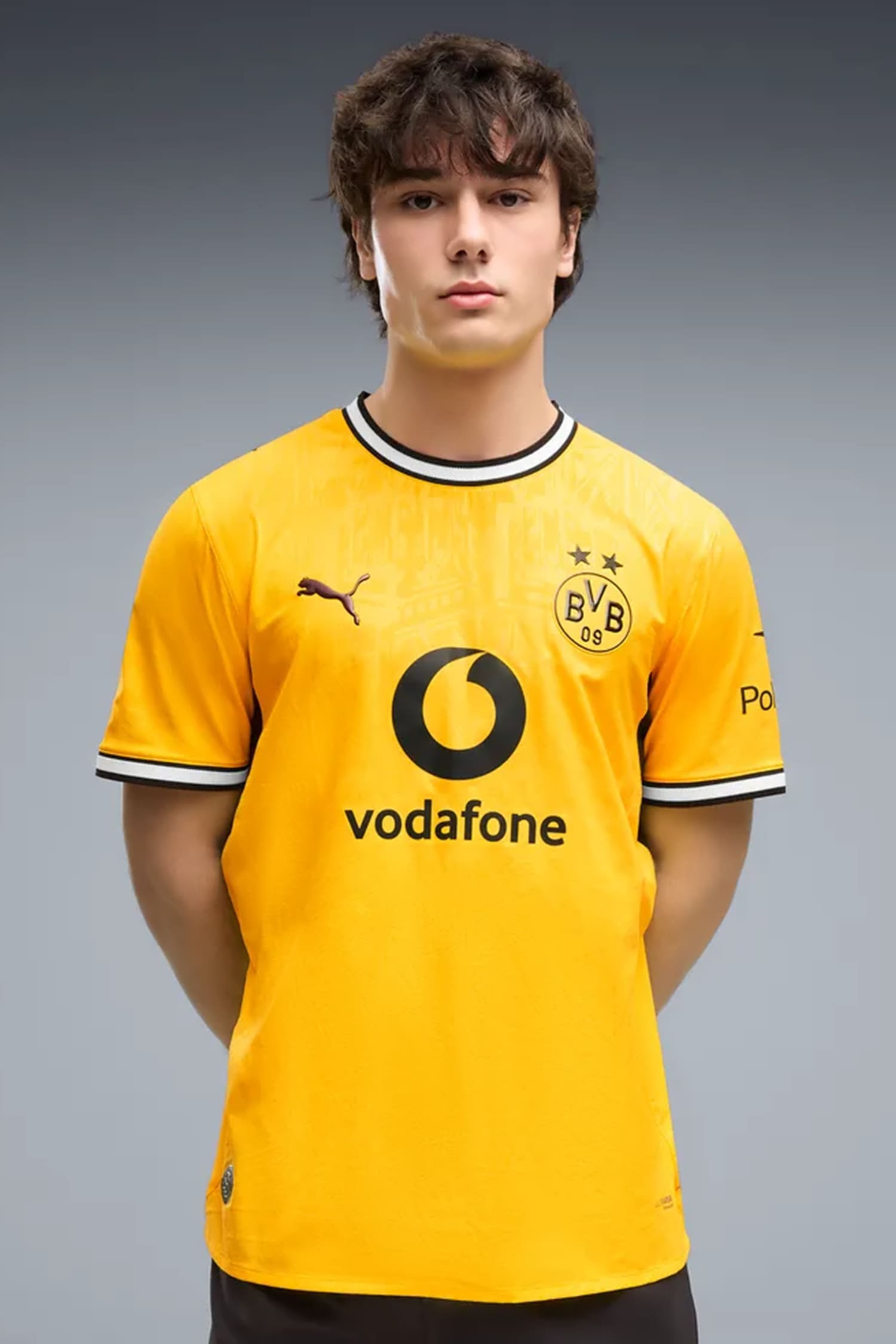 Image of PUMA Borussia Dortmund Home Authentic Herren Fussballtrikot 26/27 Gelb, Herren, Größe: L