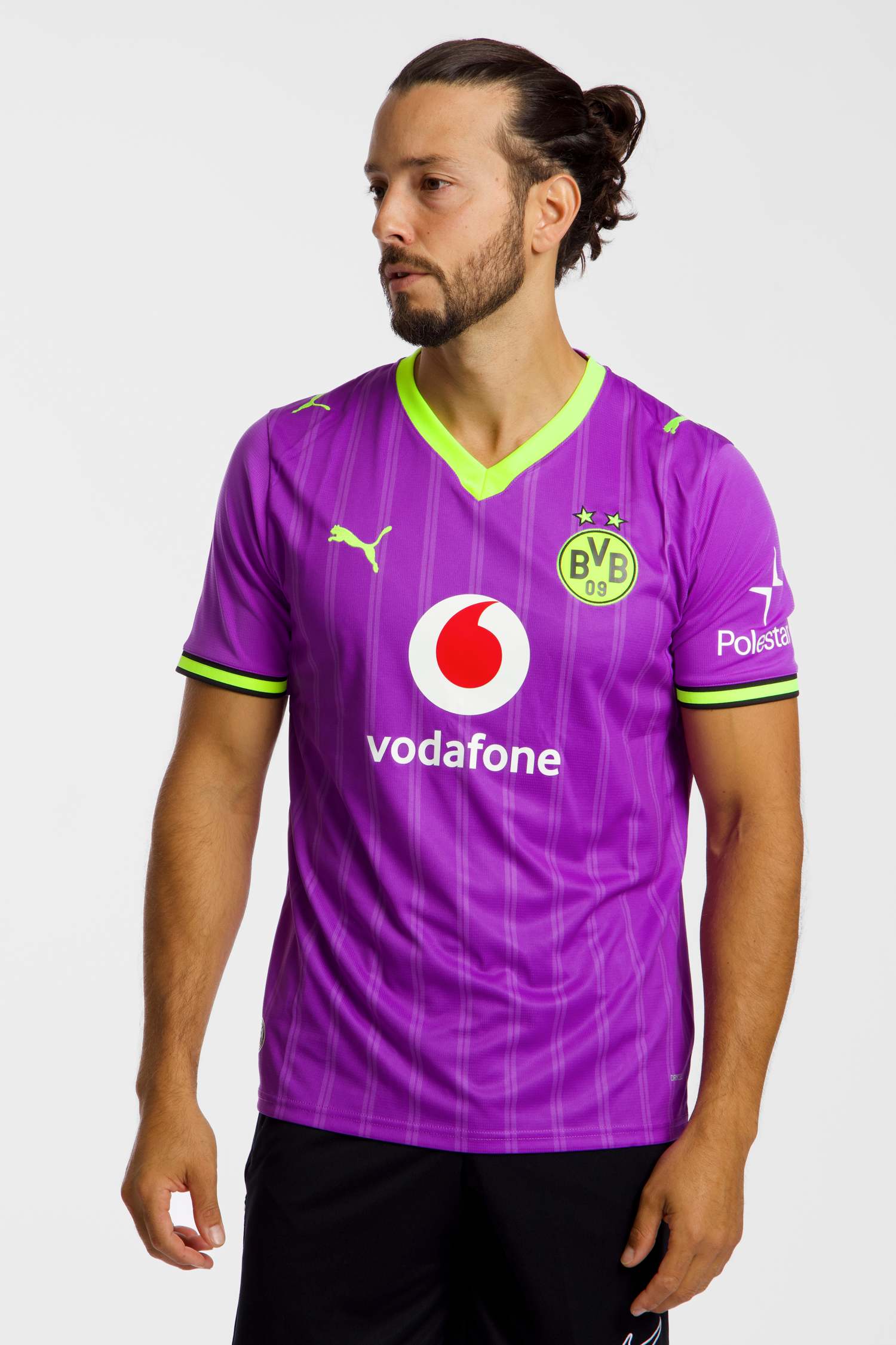 Image of PUMA Borussia Dortmund 3rd Replica Herren Fussballtrikot 26/27 Gelb, Herren, Größe: L