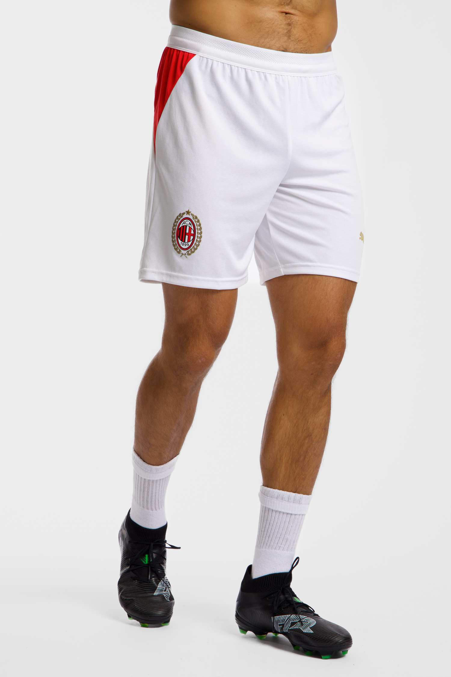 Image of PUMA AC Milan Home Replica Herren Short 26/27 Schwarz, Herren, Größe: L