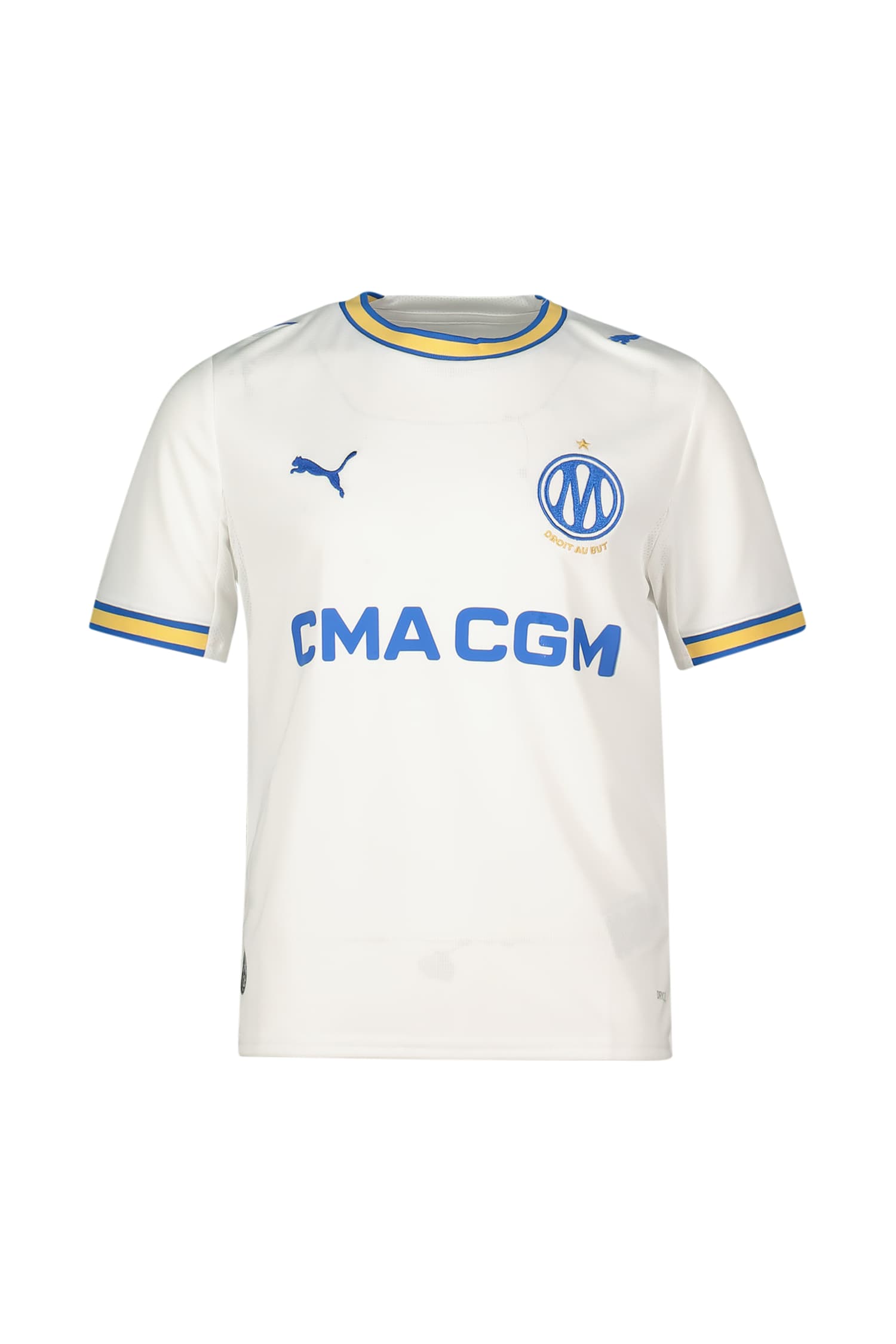 Image of PUMA Olympique Marseille Home Replica Kinder Fussballtrikot 26/27 Weiss, , Größe: 128