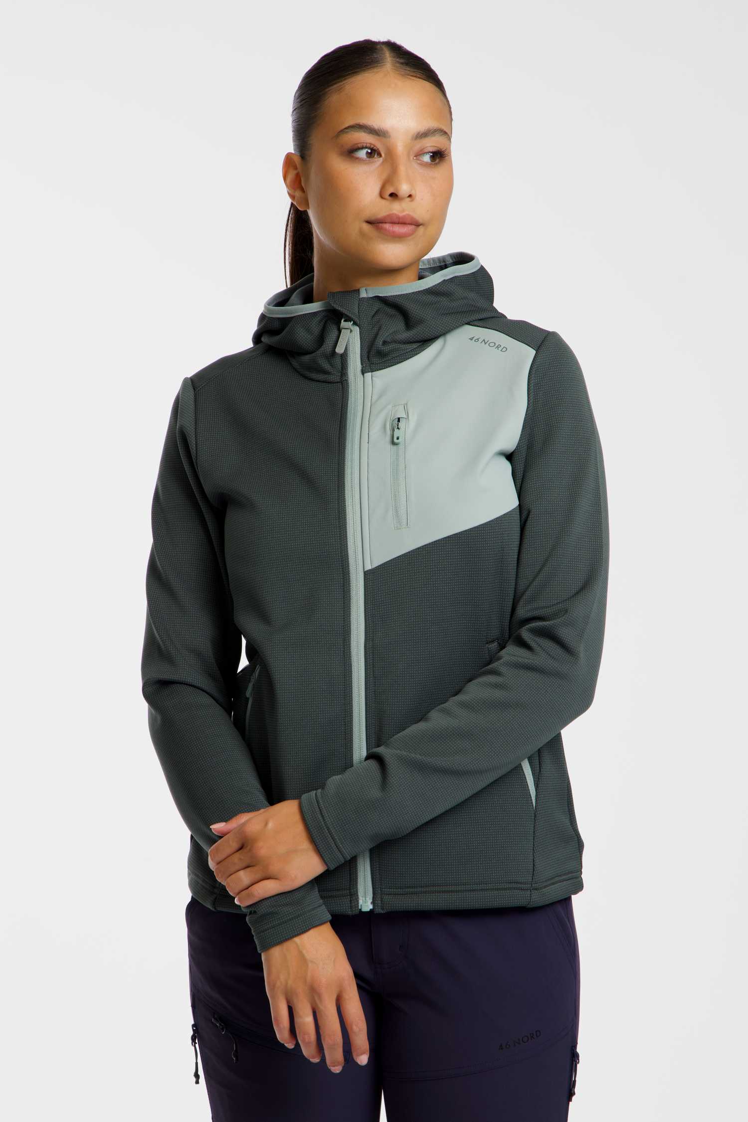 Image of 46 NORD Performance Damen Midlayer Grau, Damen, Größe: 36
