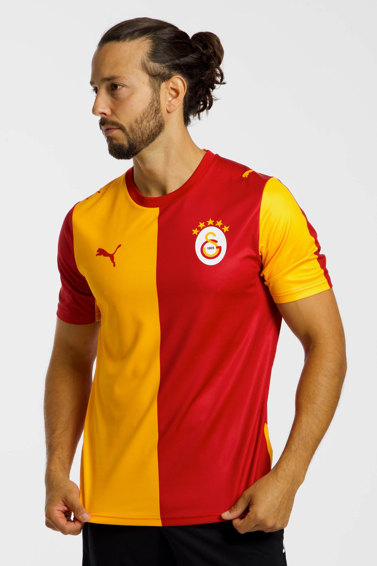 Image of PUMA Galatasaray Istanbul Home Replica Herren Fussballtrikot 26/27 Orange, Herren, Größe: L