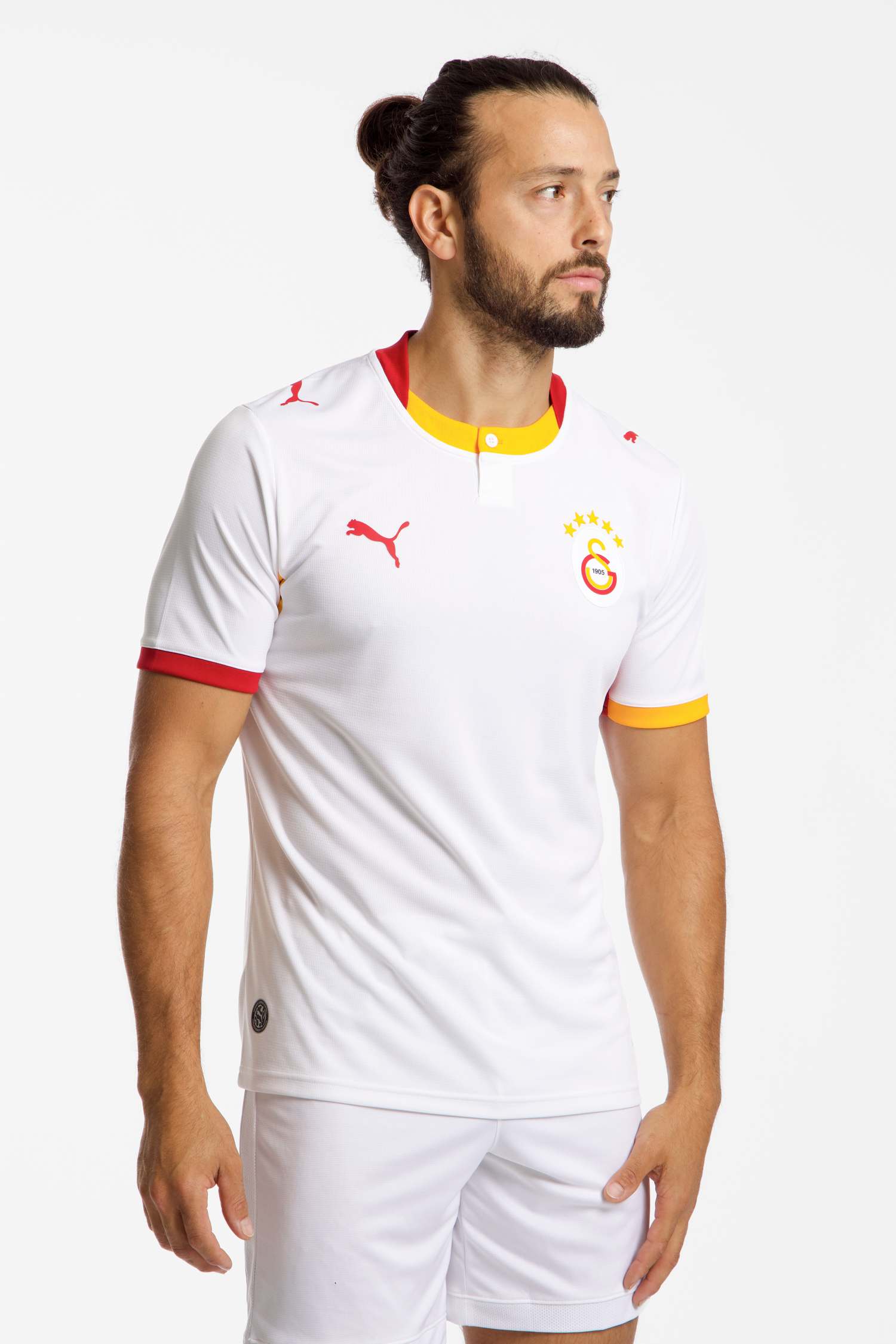 Image of PUMA Galatasaray Istanbul 3rd Replica Herren Fussballtrikot 26/27 Weiss, Herren, Größe: M