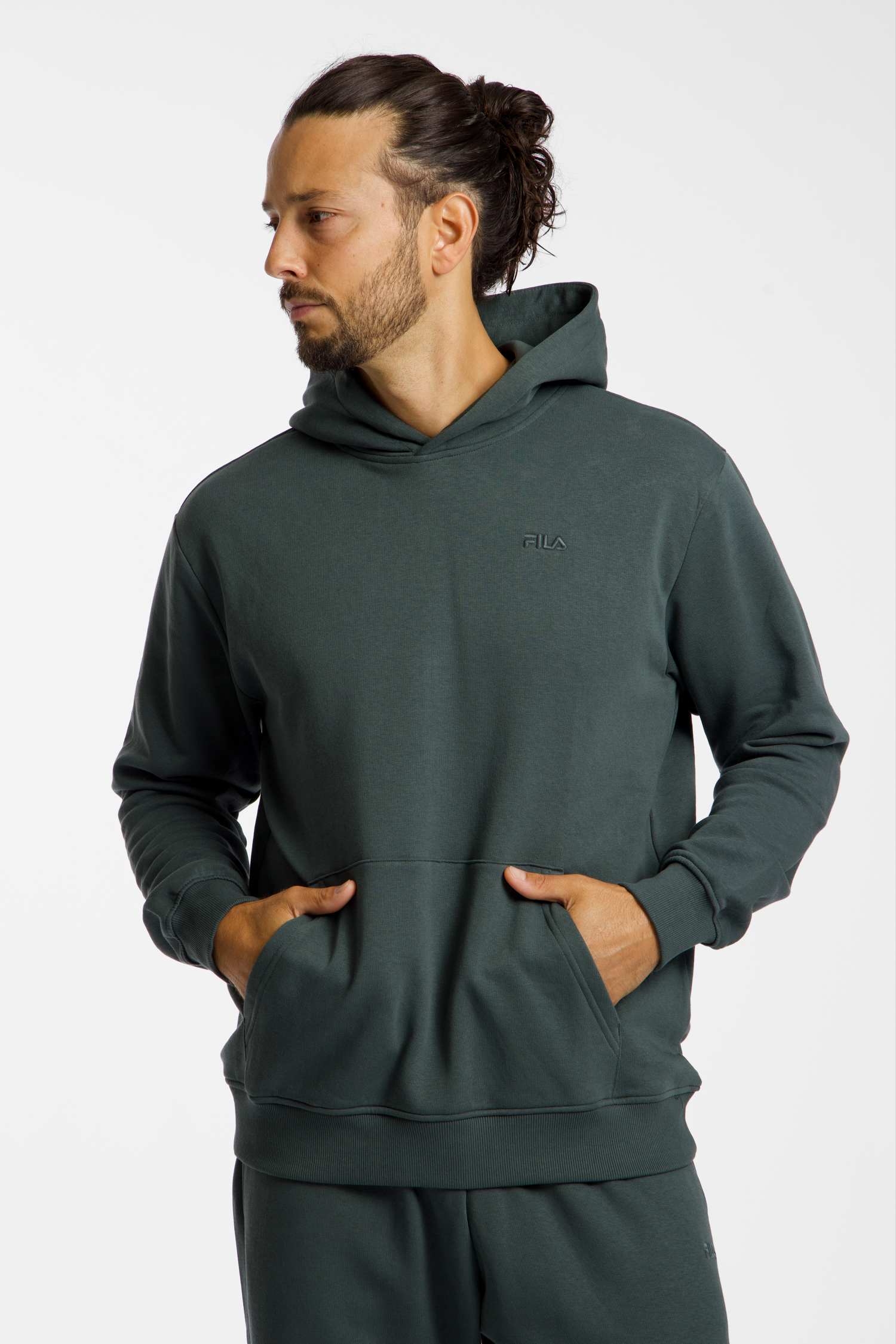 FILA Orvault Herren Hoodie Grau, Herren, Größe: M