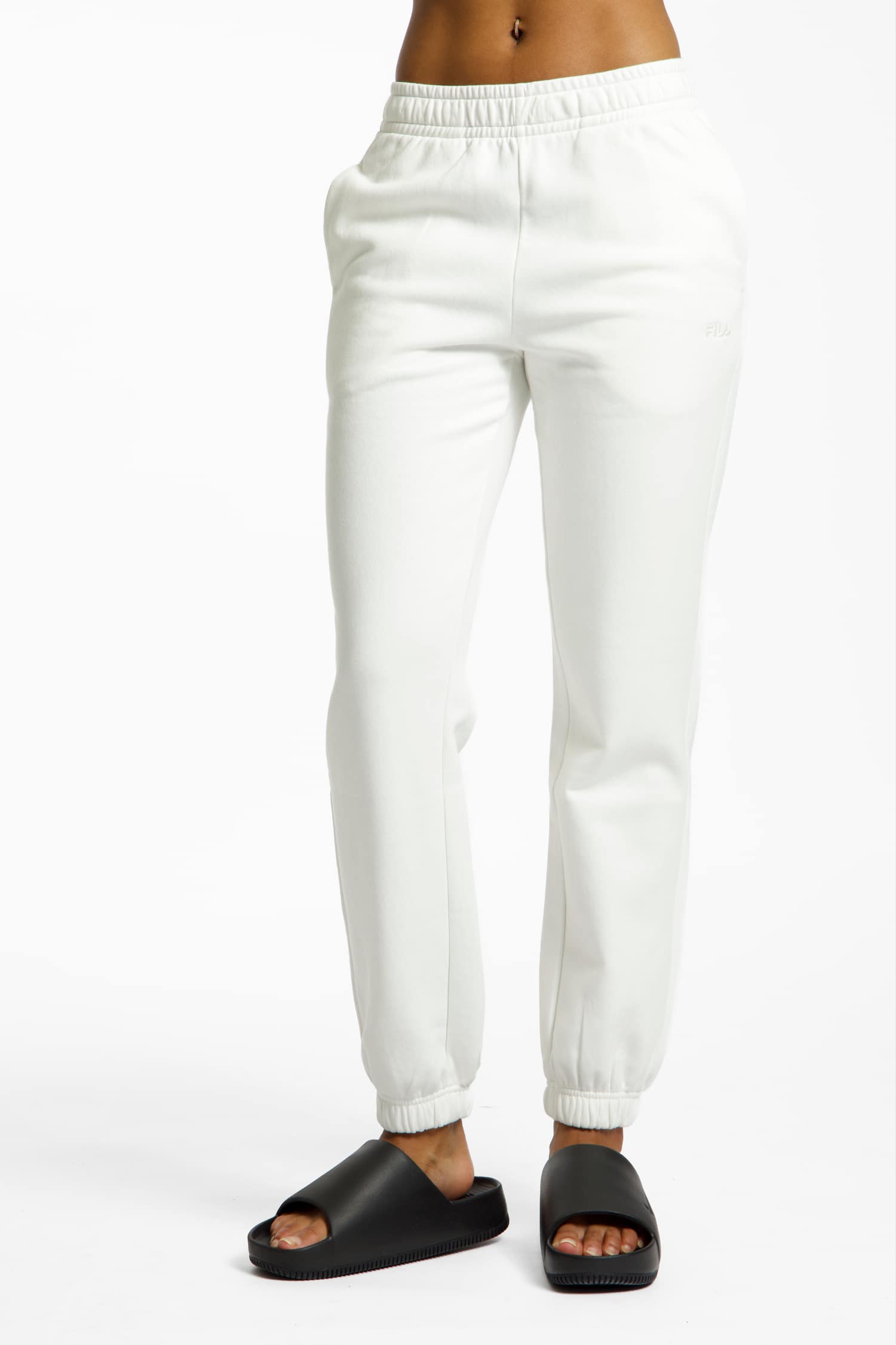 Image of FILA Olang Damen Trainerhose Weiss, Damen, Größe: L