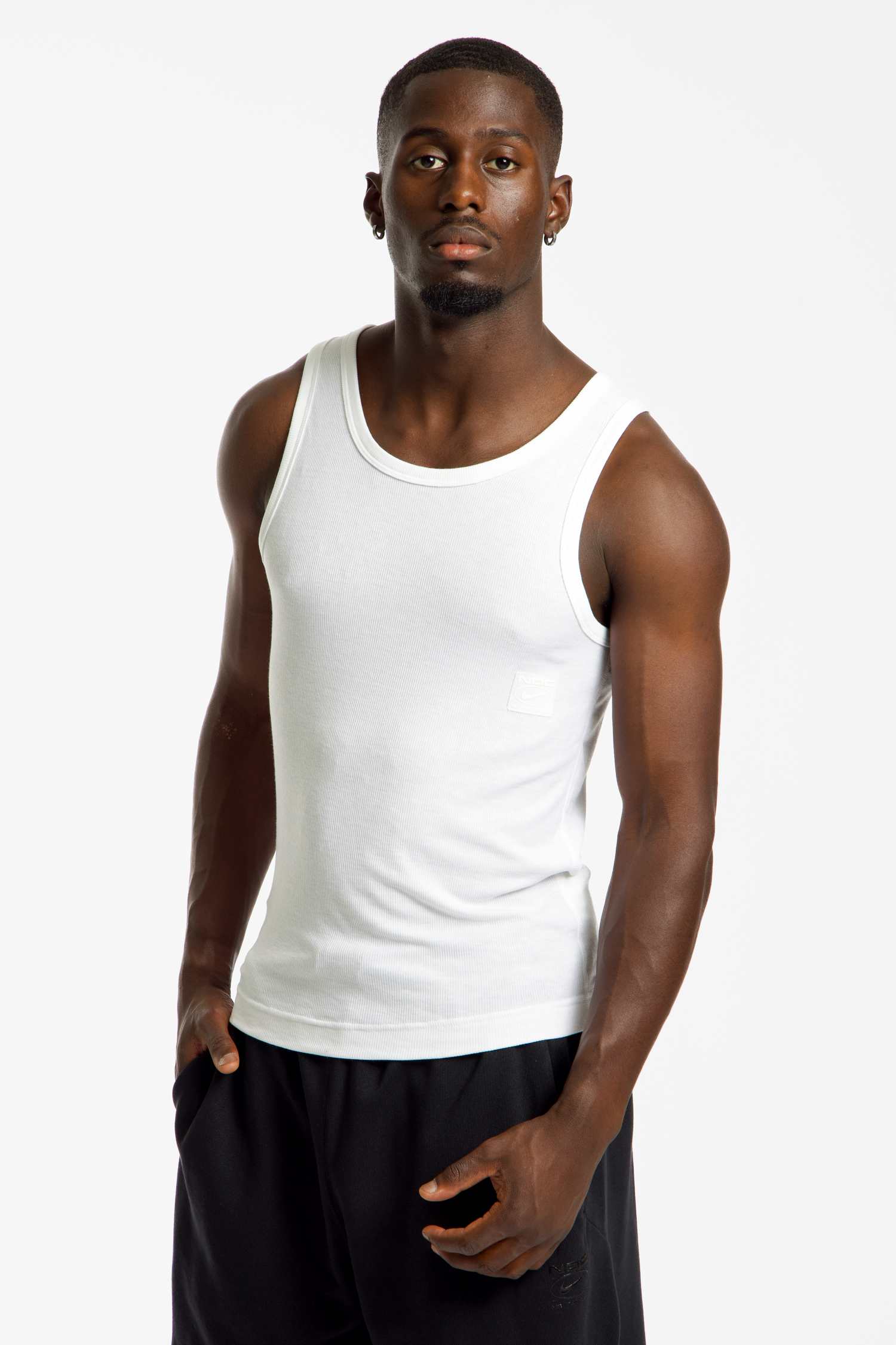 Image of Nike N.A.C. Dri-FIT Herren Tanktop Weiss, Herren, Größe: S