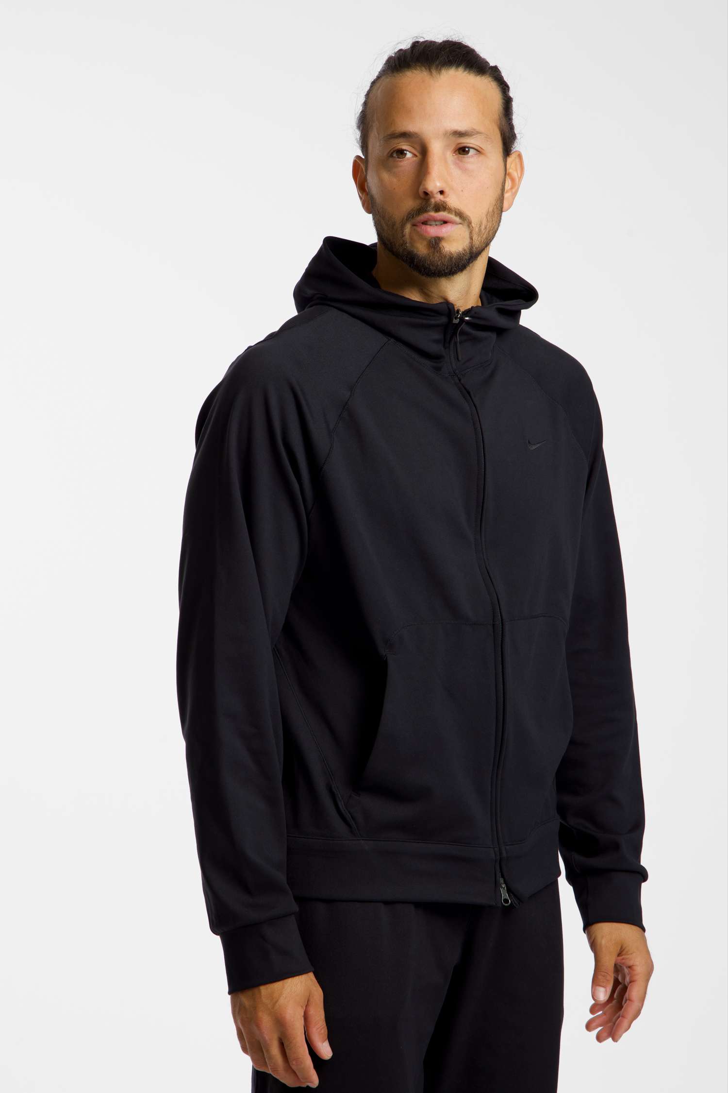 Nike Primary Nanoknit Dri-FIT Herren Trainingsjacke Schwarz, Herren, Größe: L