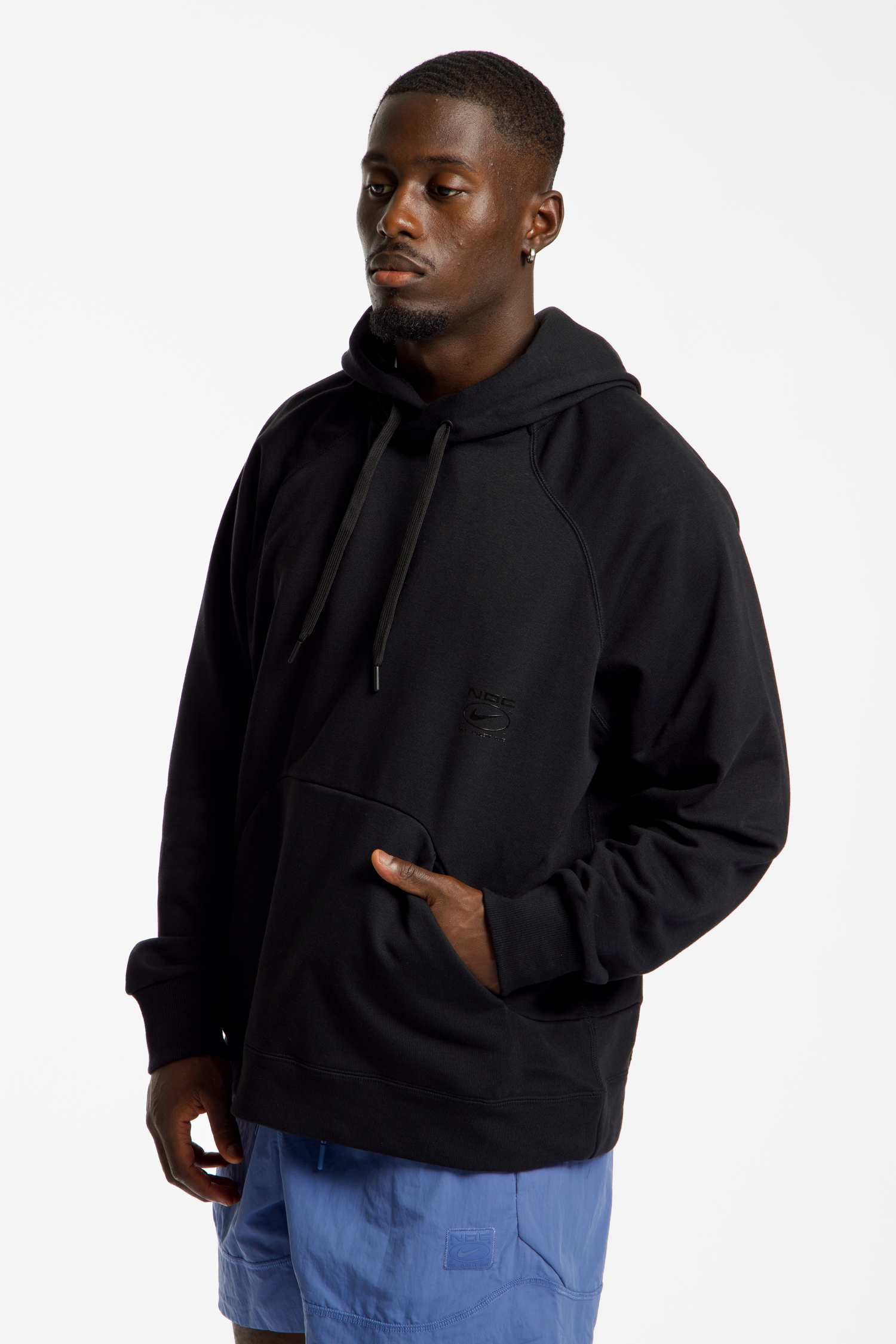 Image of Nike N.A.C Dri-FIT Oversize Herren Hoodie Schwarz, Herren, Größe: L