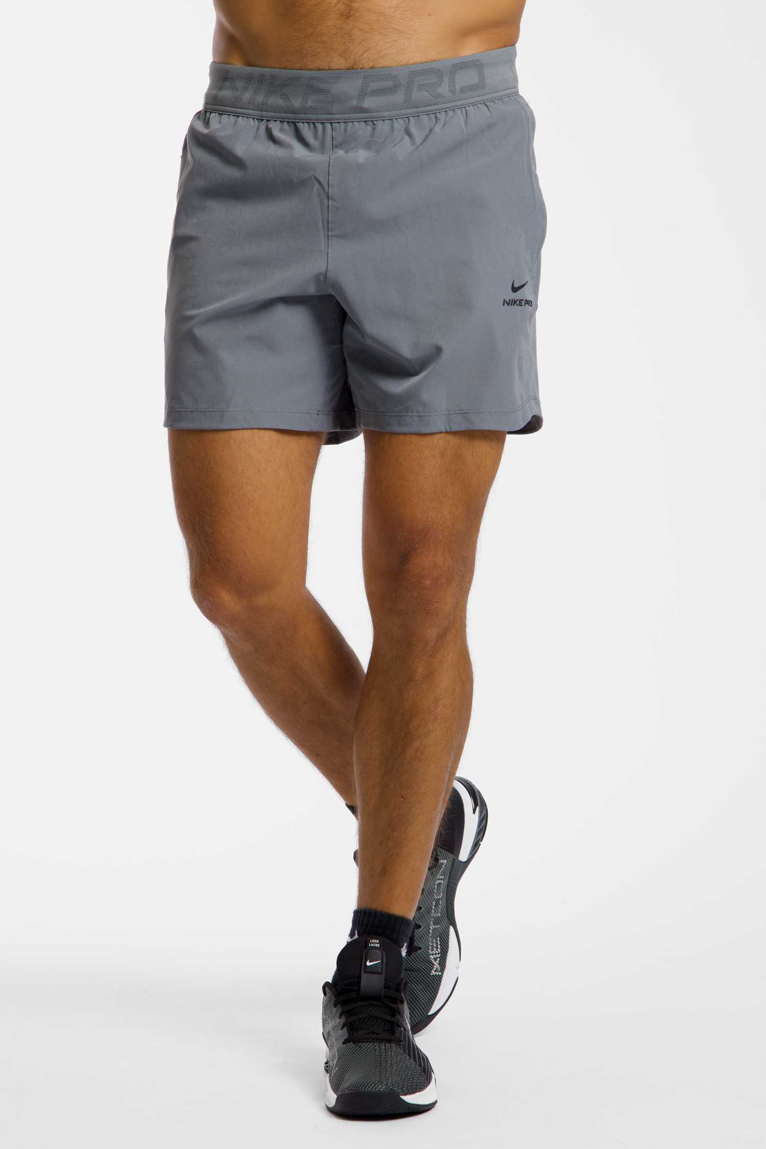 Image of Nike Pro Dri-FIT Herren Short Grau, Herren, Größe: M