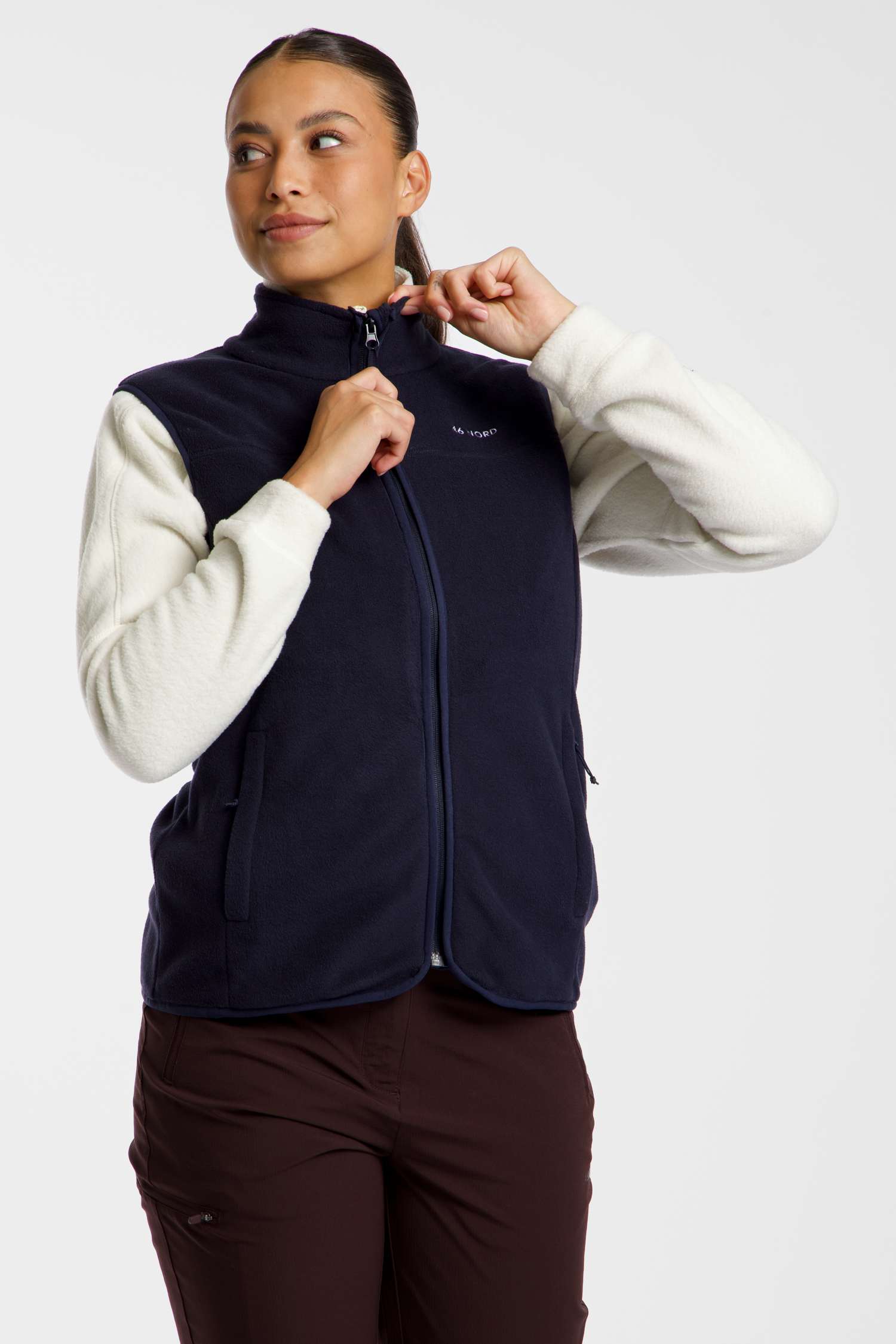 Image of 46 NORD Damen Gilet Dunkelblau, Damen, Größe: 36