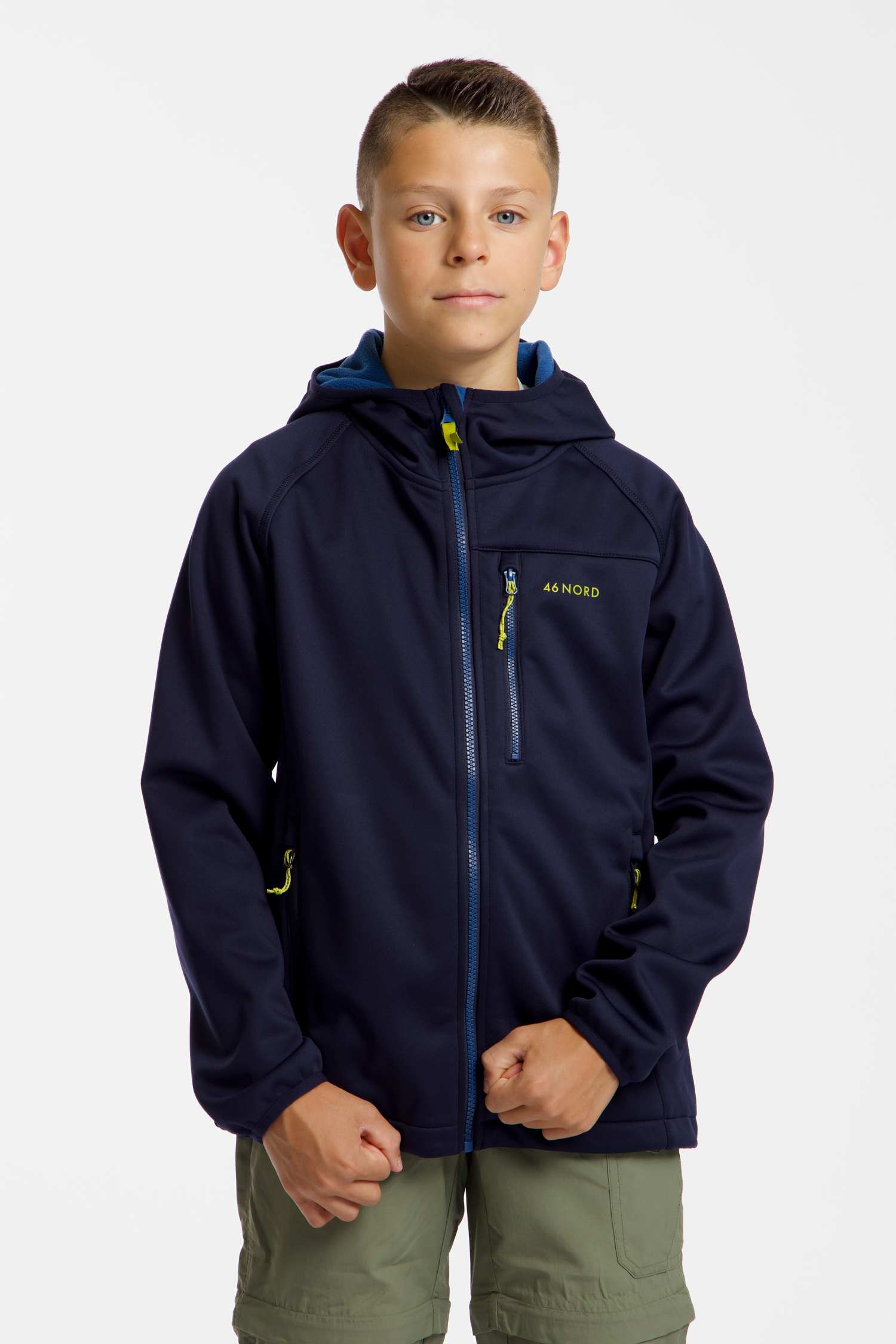 Image of 46 NORD Kinder Softshelljacke Blau, , Größe: 128