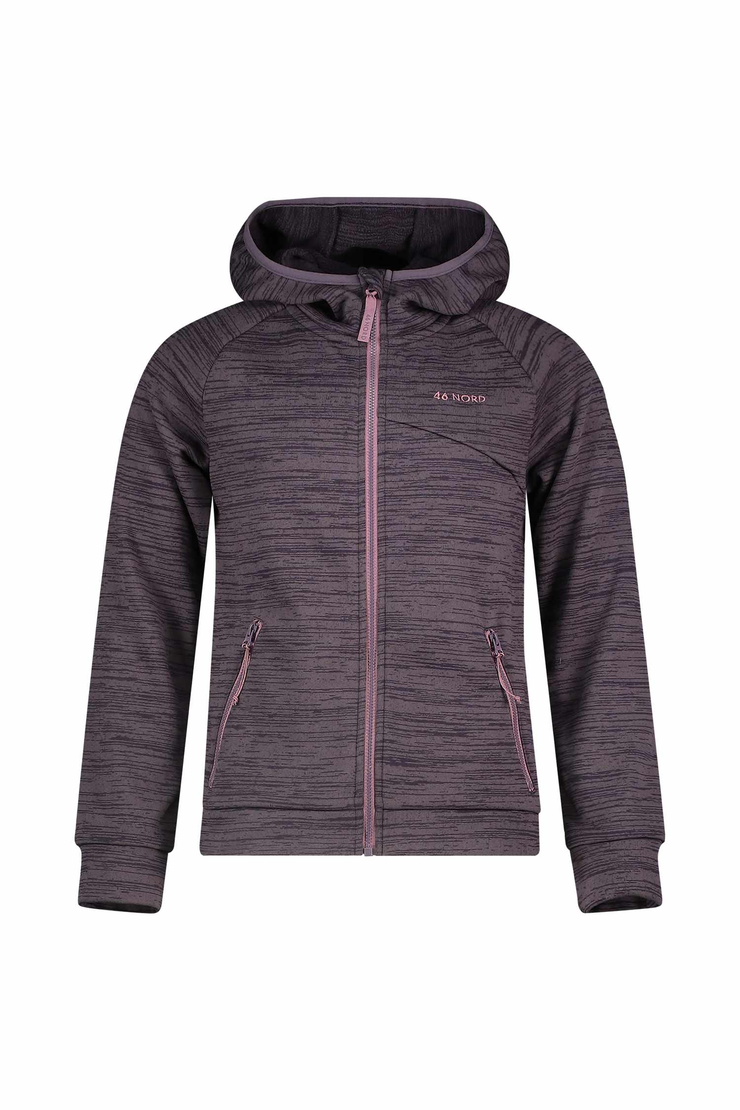 46 NORD Kinder Midlayer Lila, , Größe: 176