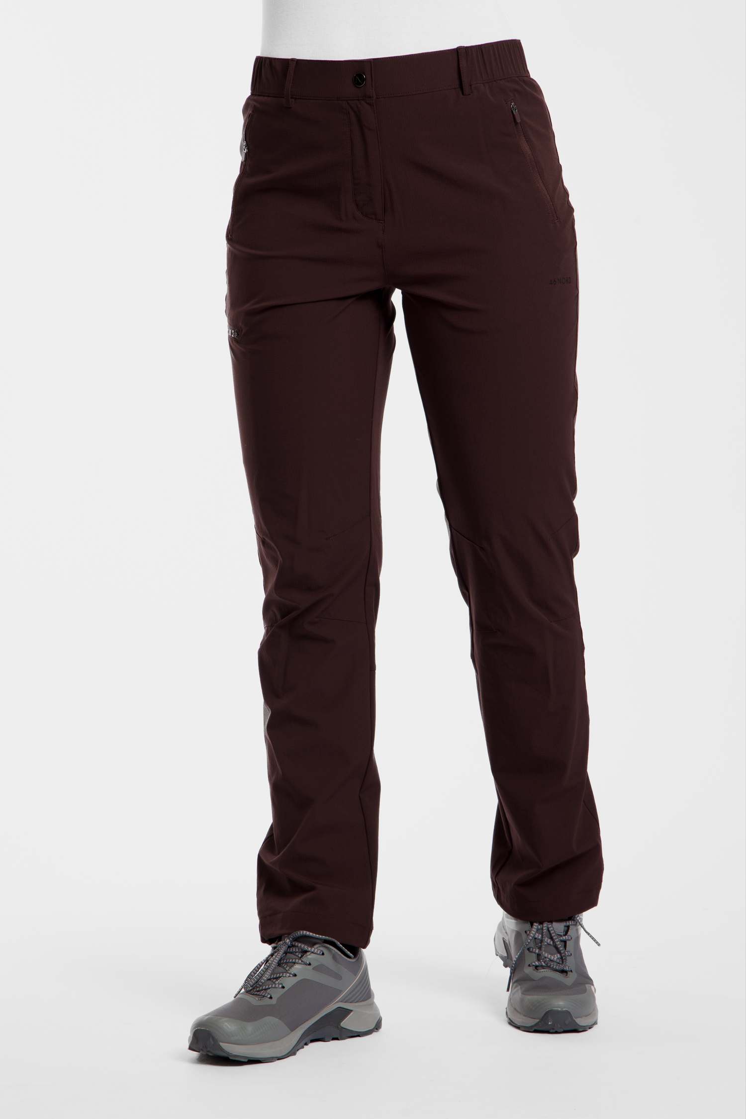 Image of 46 NORD Pilatus Damen Wanderhose Bordeaux, Damen, Größe: 36