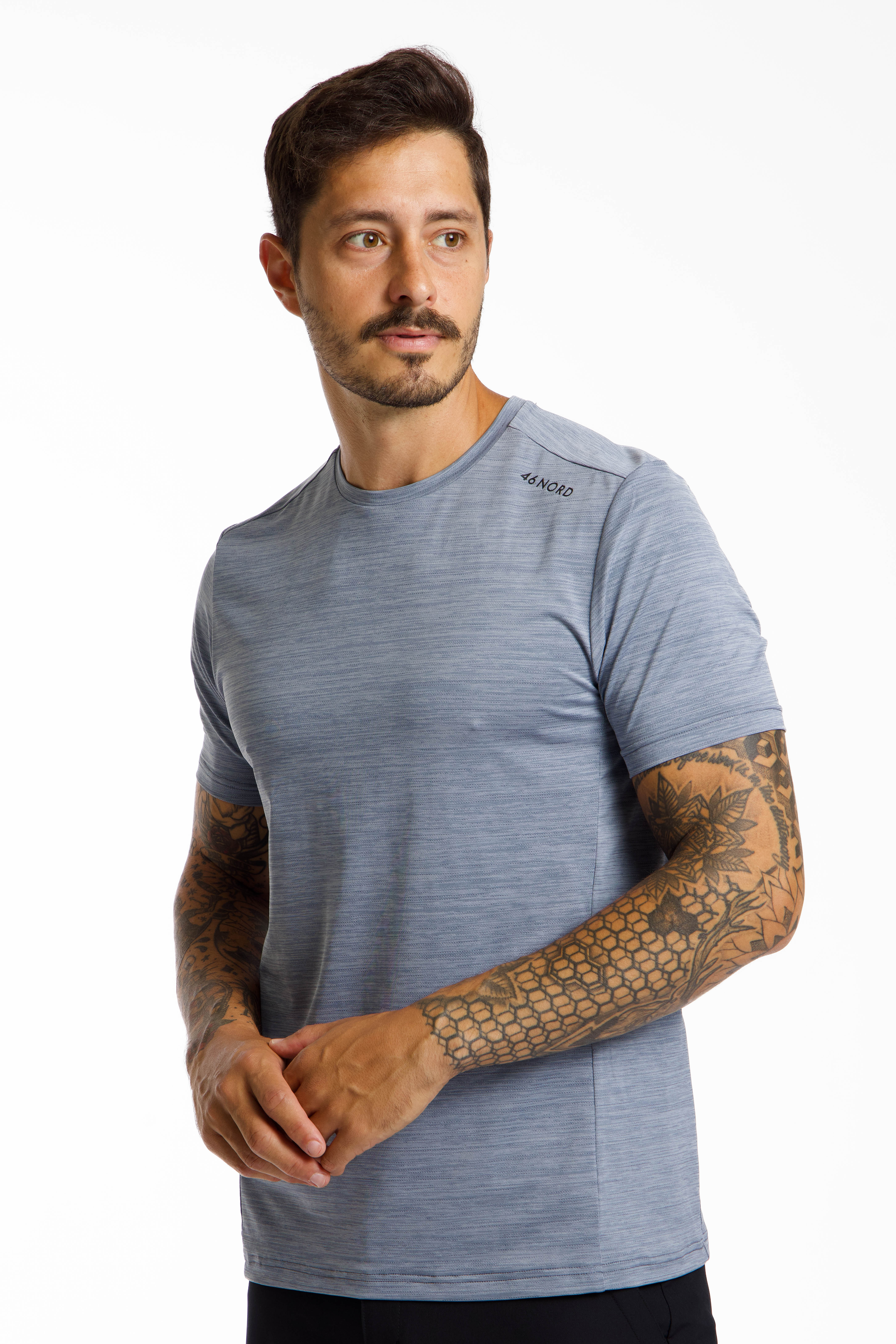 Image of 46 NORD Jasper Performance Herren T-Shirt Blau, Herren, Größe: L