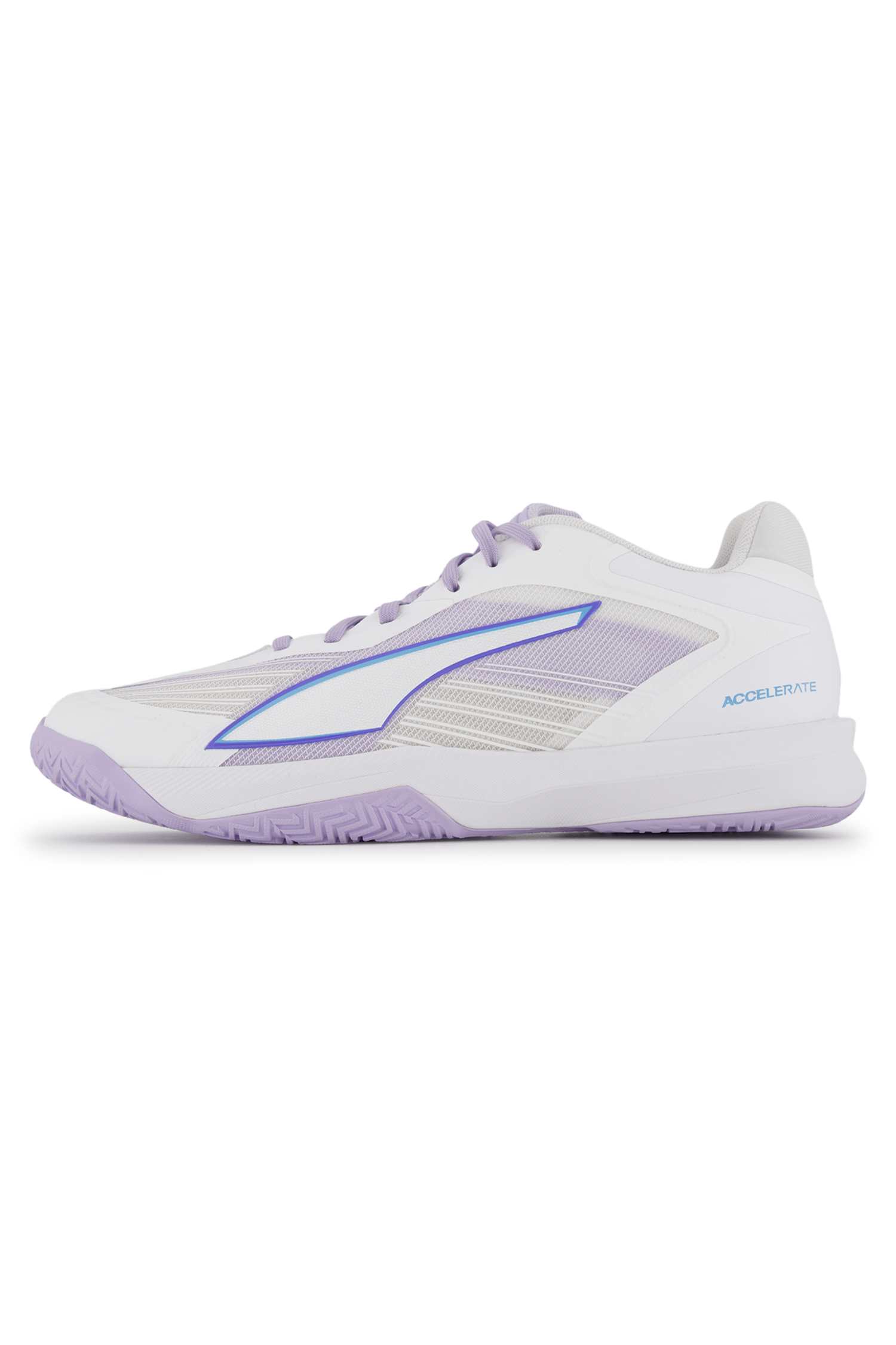 PUMA Accelerate Turbo 5 Damen Hallenschuh Weiss, Damen, Größe: 7 1/2
