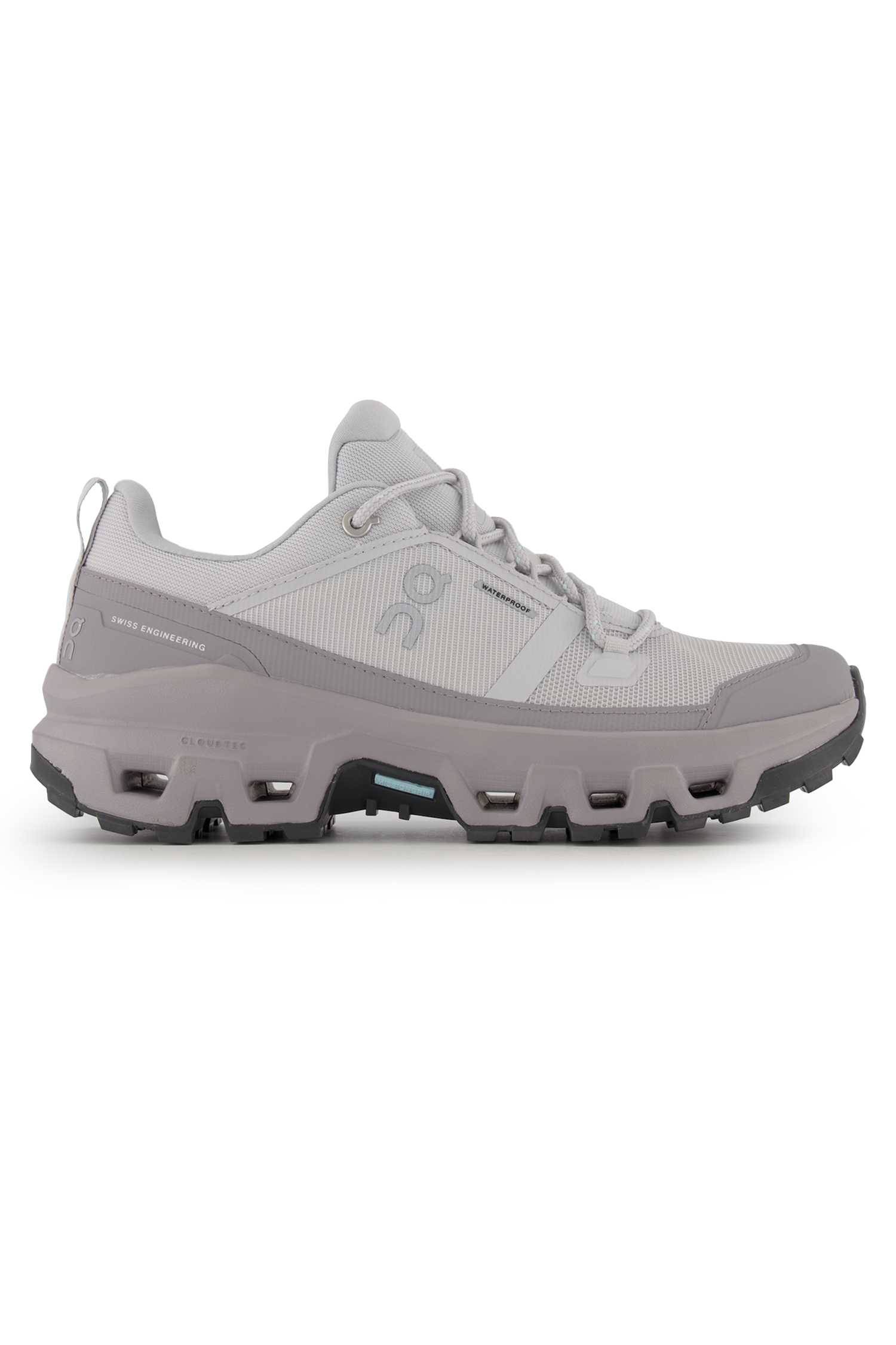 Image of ON Cloudrock Low Waterproof Damen Trekkingschuh Grau, Damen, Größe: 7