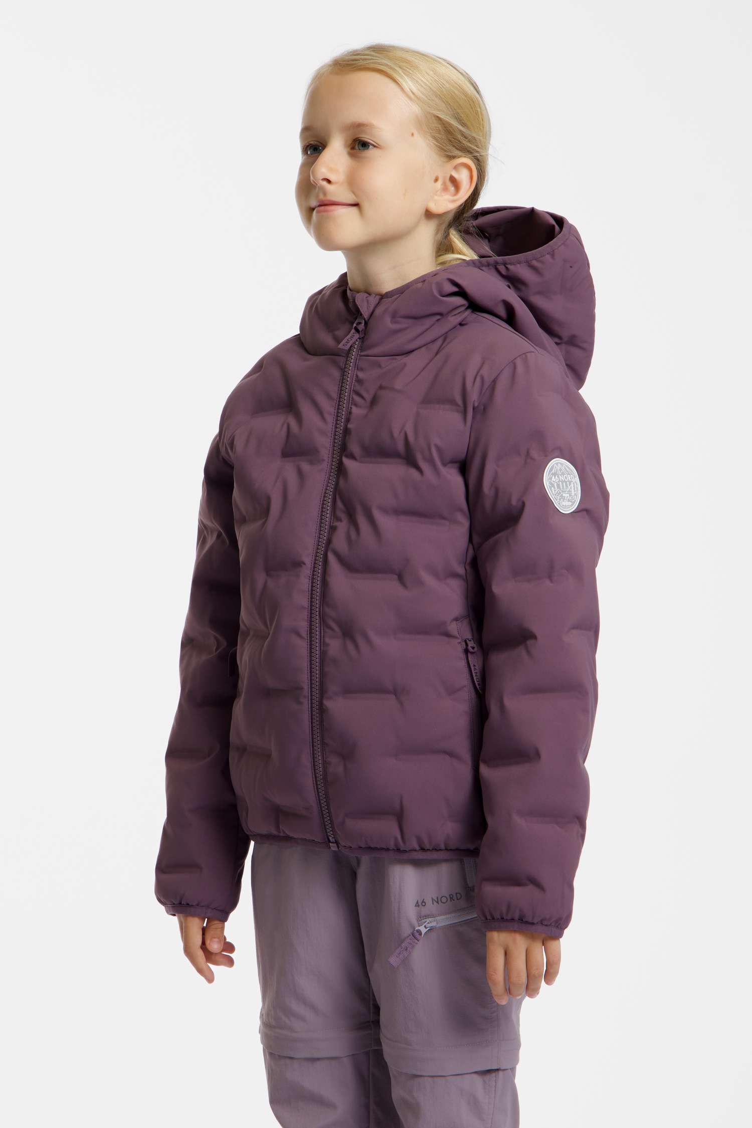 Image of 46 NORD Kinder Steppjacke Lila, , Größe: 128