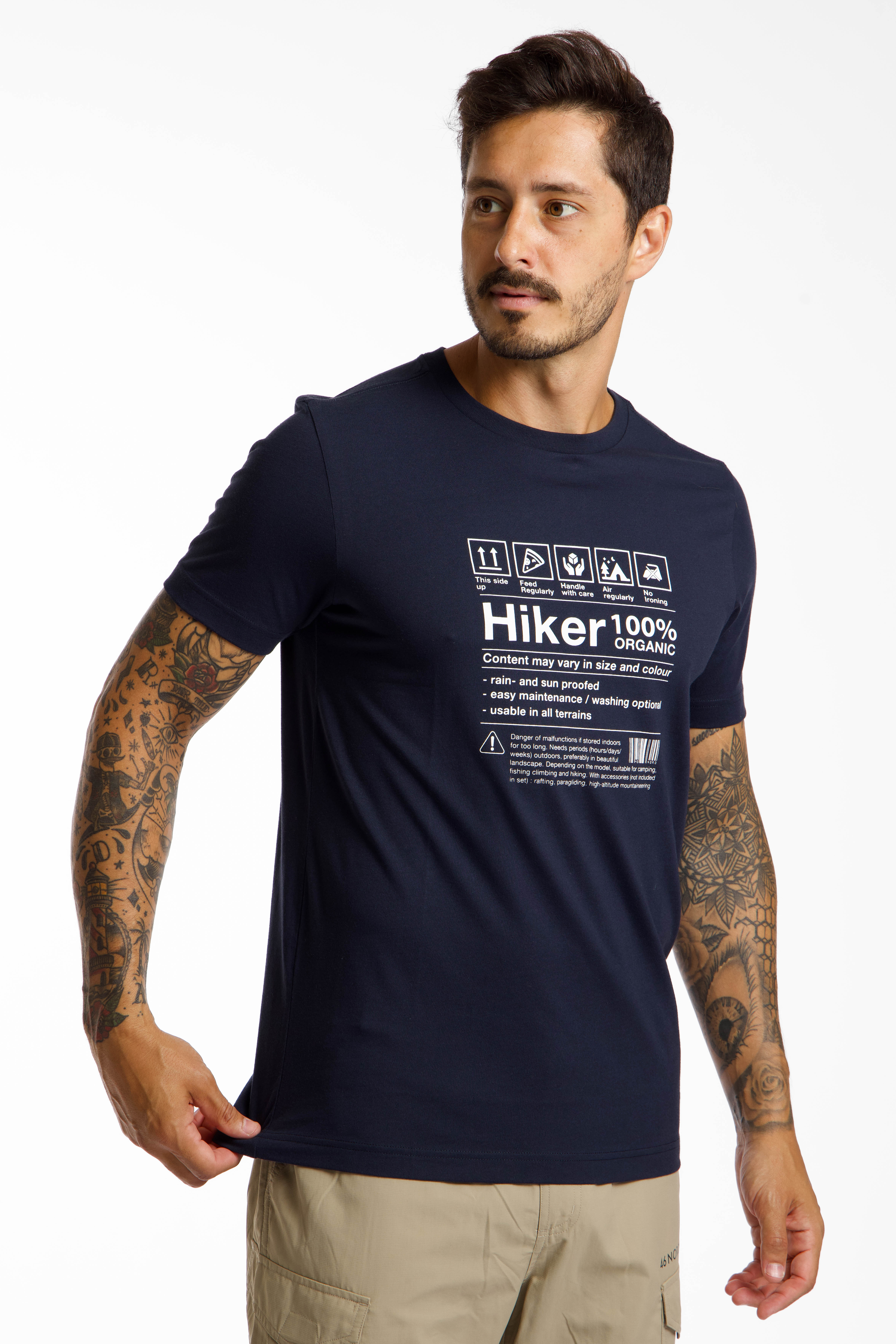 46 NORD Herren T-Shirt Dunkelblau, Herren, Größe: XXL