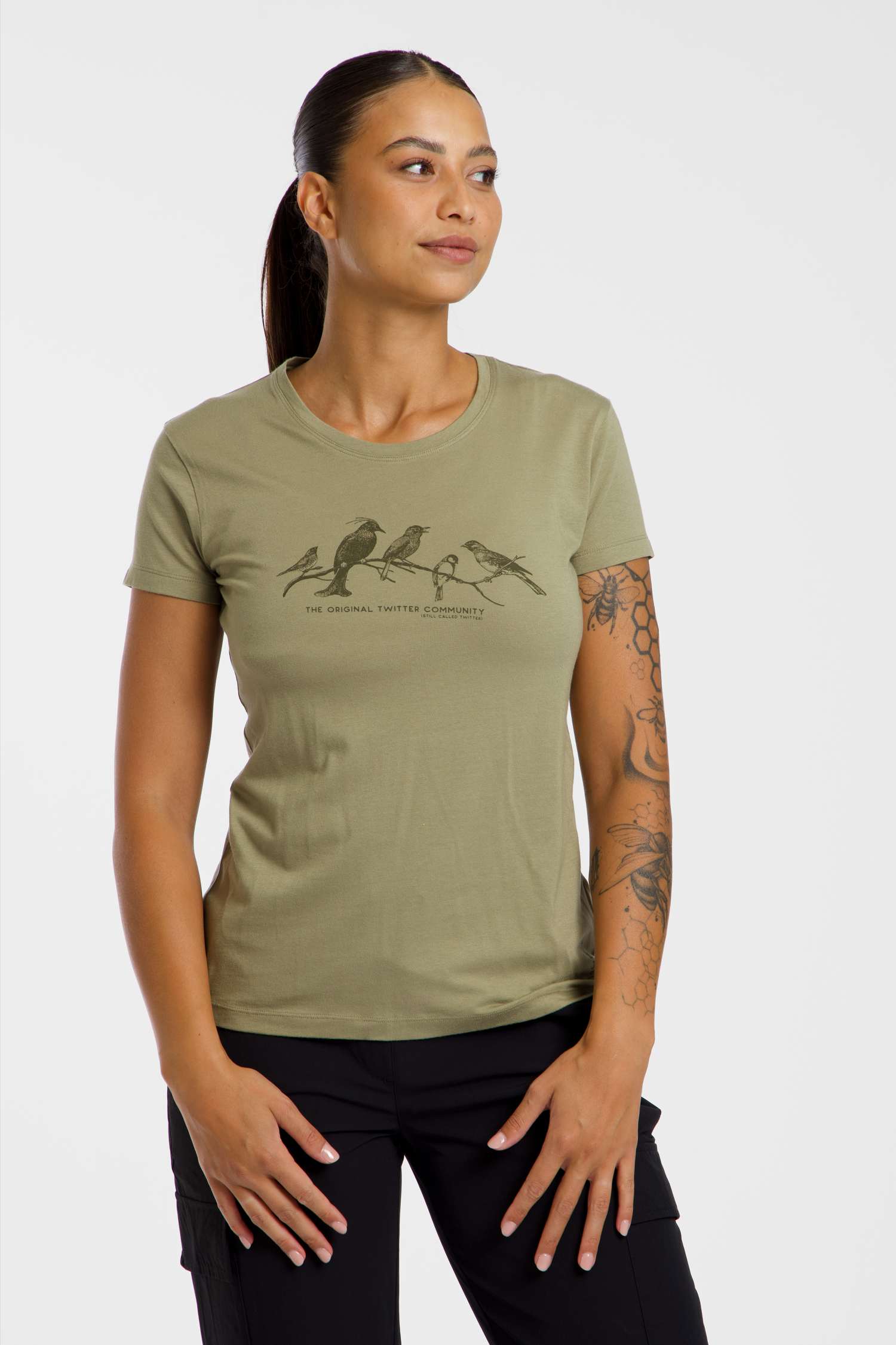 Image of 46 NORD Damen T-Shirt Olive, Damen, Größe: 36
