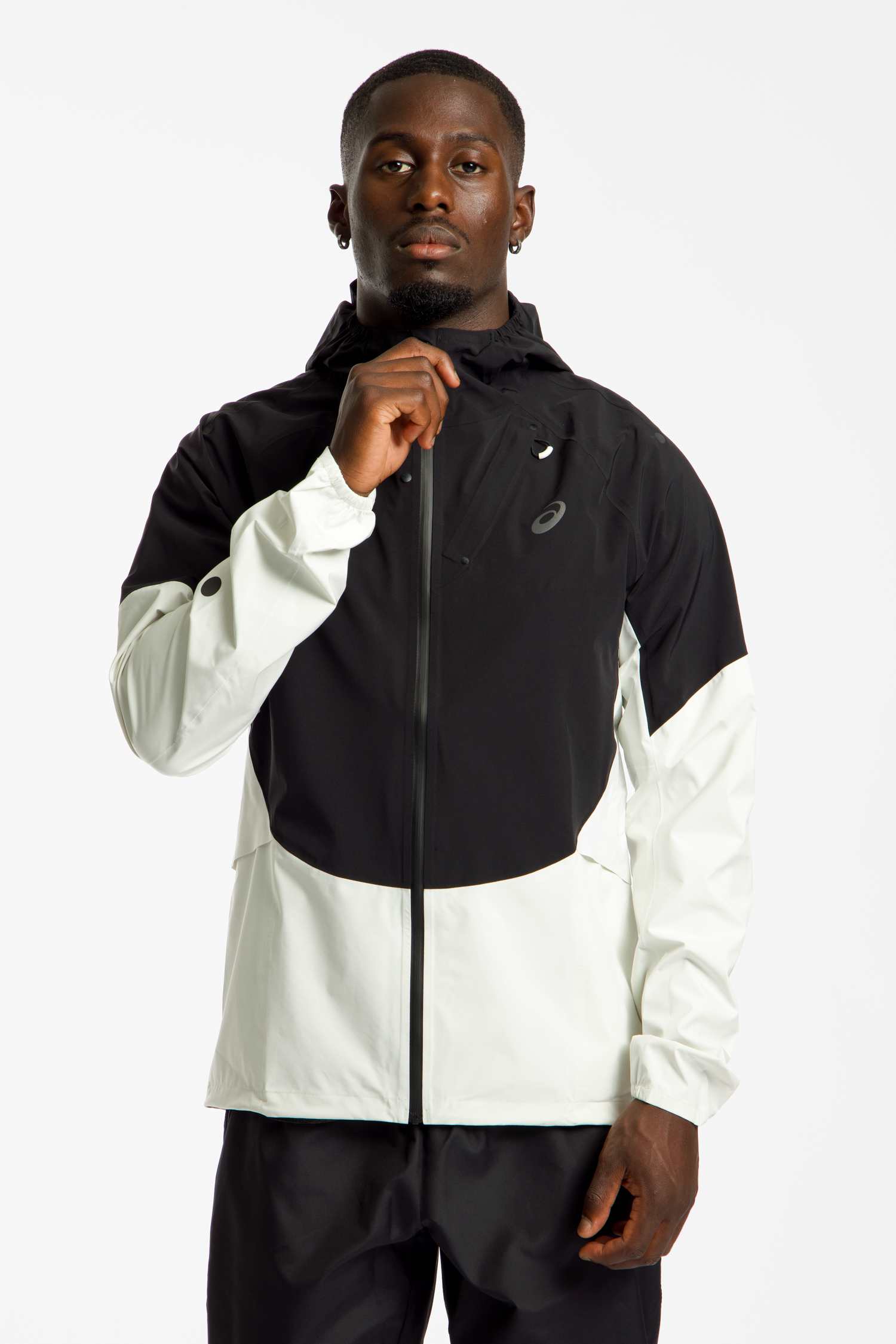 Image of ASICS Metarun Legend Herren Laufjacke Beige, Herren, Größe: L