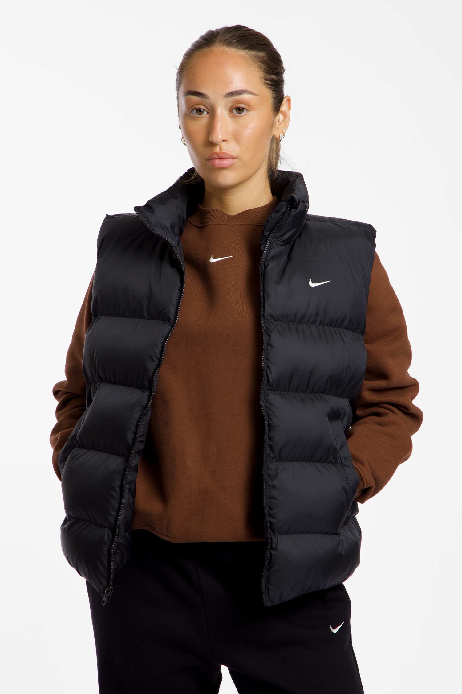 Image of Nike Therma-FIT Damen Gilet Schwarz, Damen, Größe: L