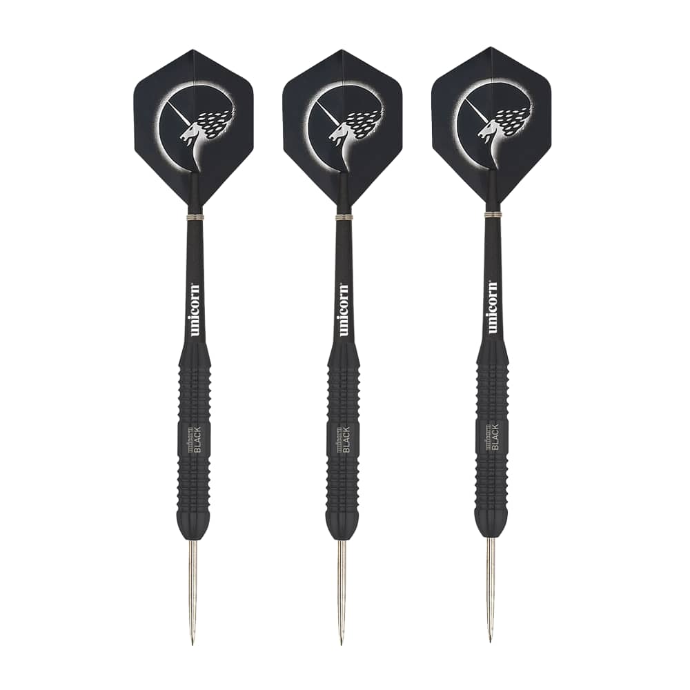 Unicorn 3-Pack Core Plus Wins 24 g Dartpfeil Schwarz, , Größe: ONE SIZE