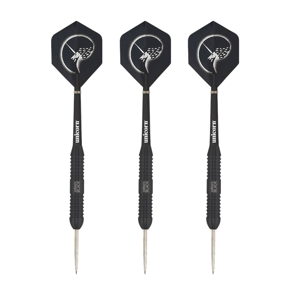 Image of Unicorn 3-Pack Core Plus Wins 26 g Dartpfeil Schwarz, , Größe: ONE SIZE