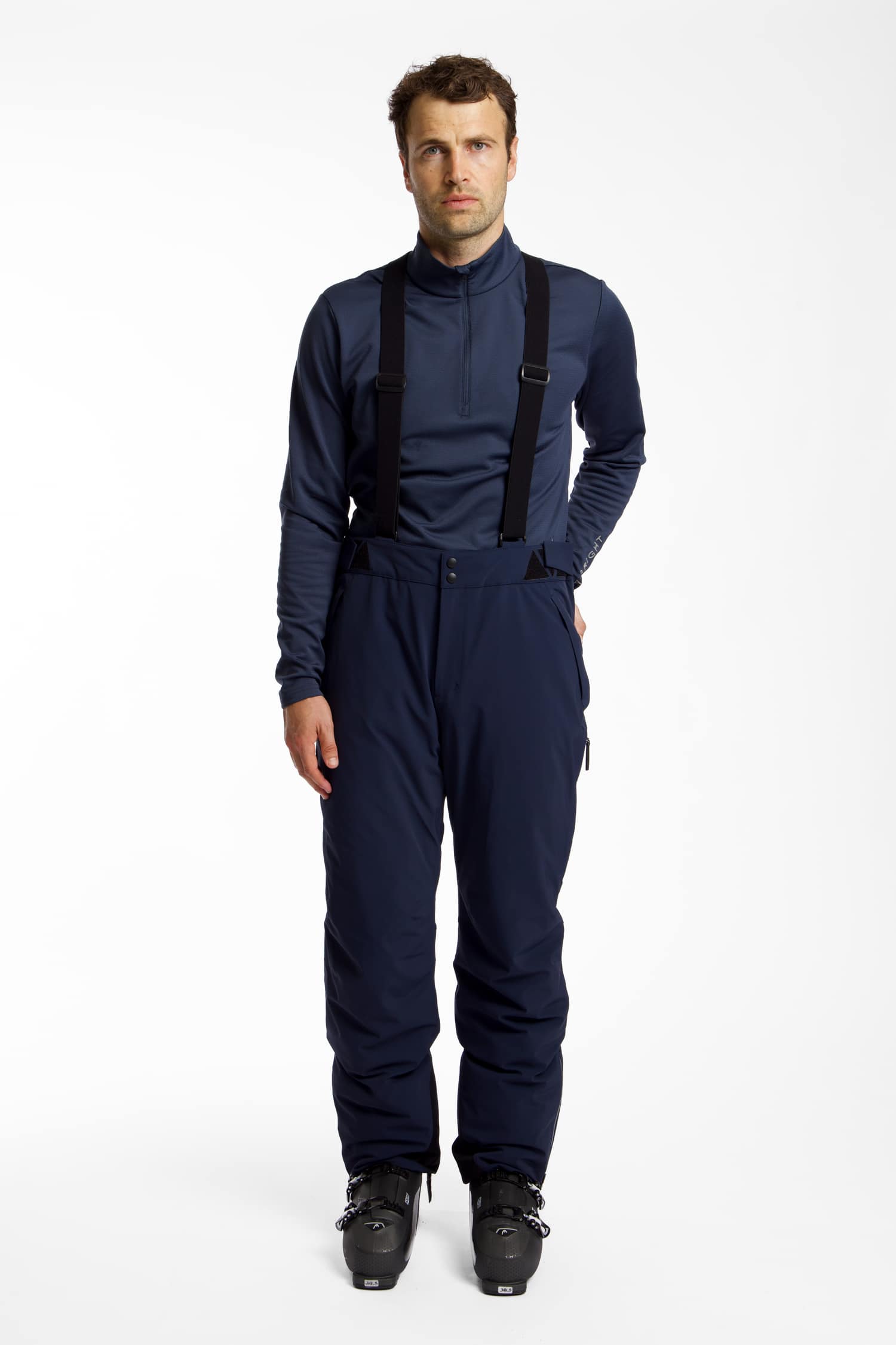 Image of ALBRIGHT Andermatt Herren Skihose Dunkelblau, Herren, Größe: L