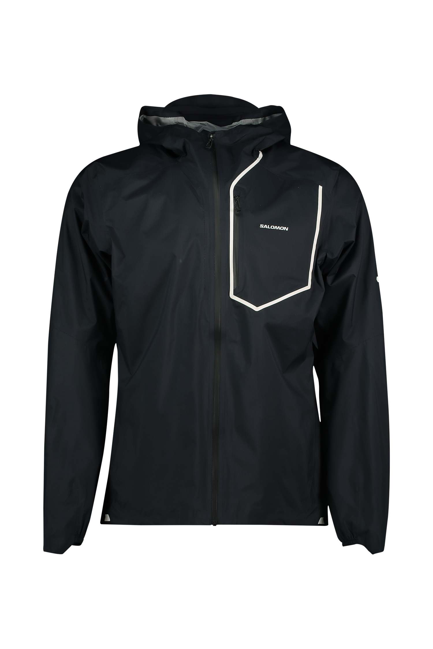 Image of Salomon Bonatti Pro Herren Laufjacke Schwarz, Herren, Größe: L